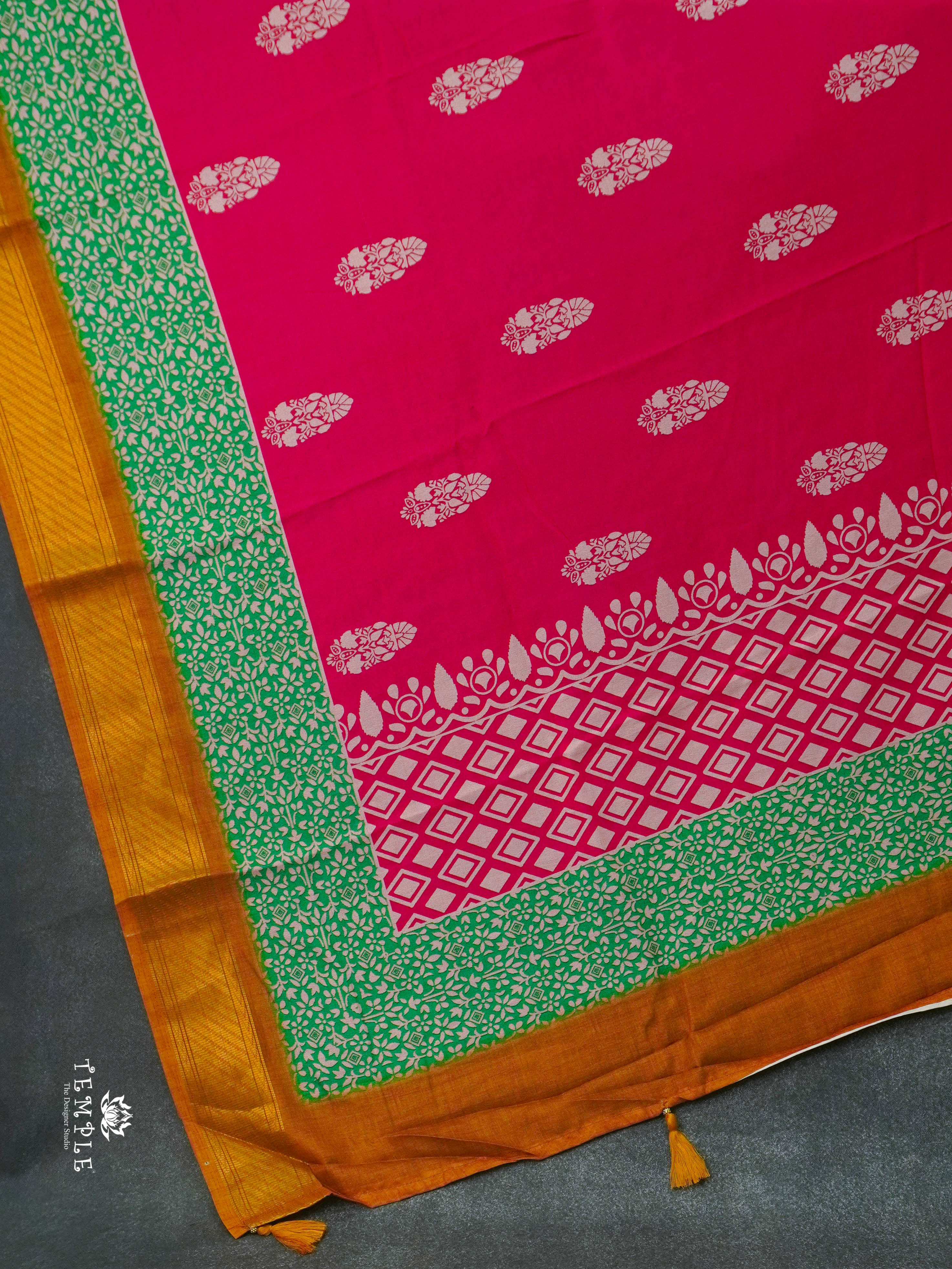 Printed Georgette Saree | TTDS1446