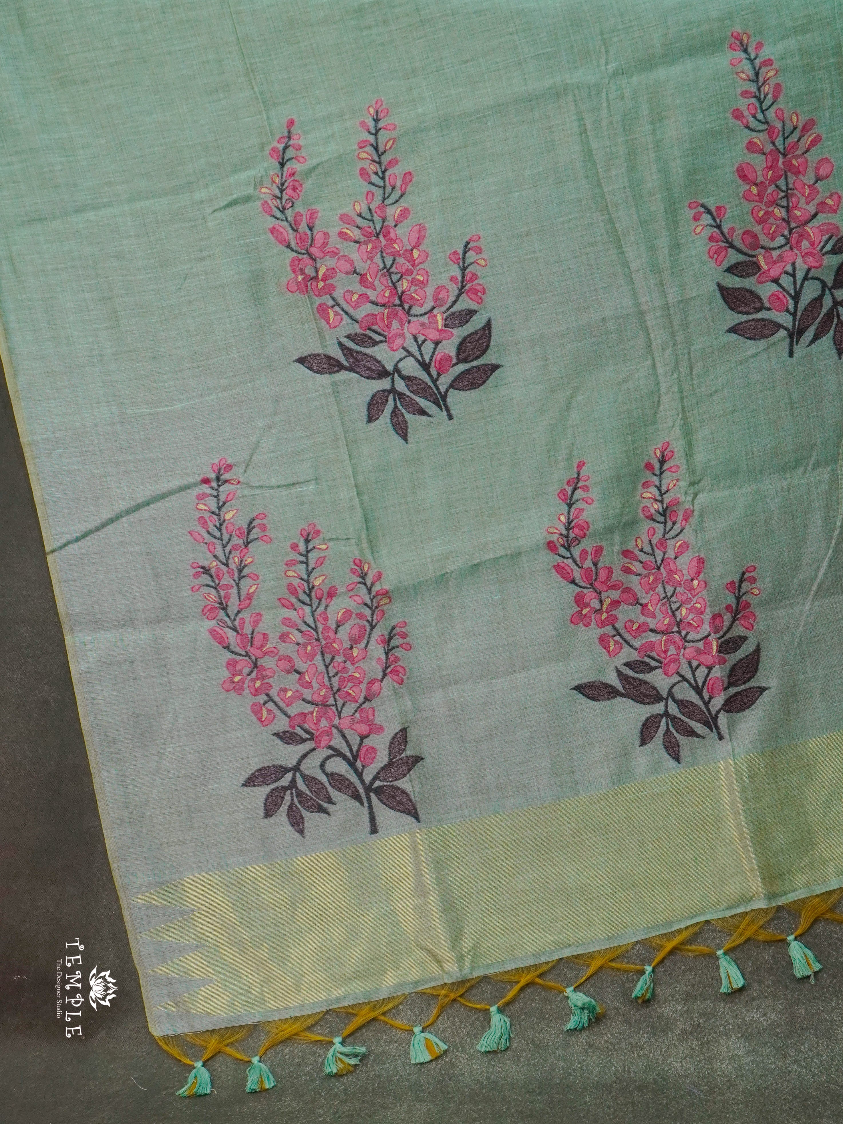 Munga Cotton Saree | TTDS1444 (DESIGN - 1)