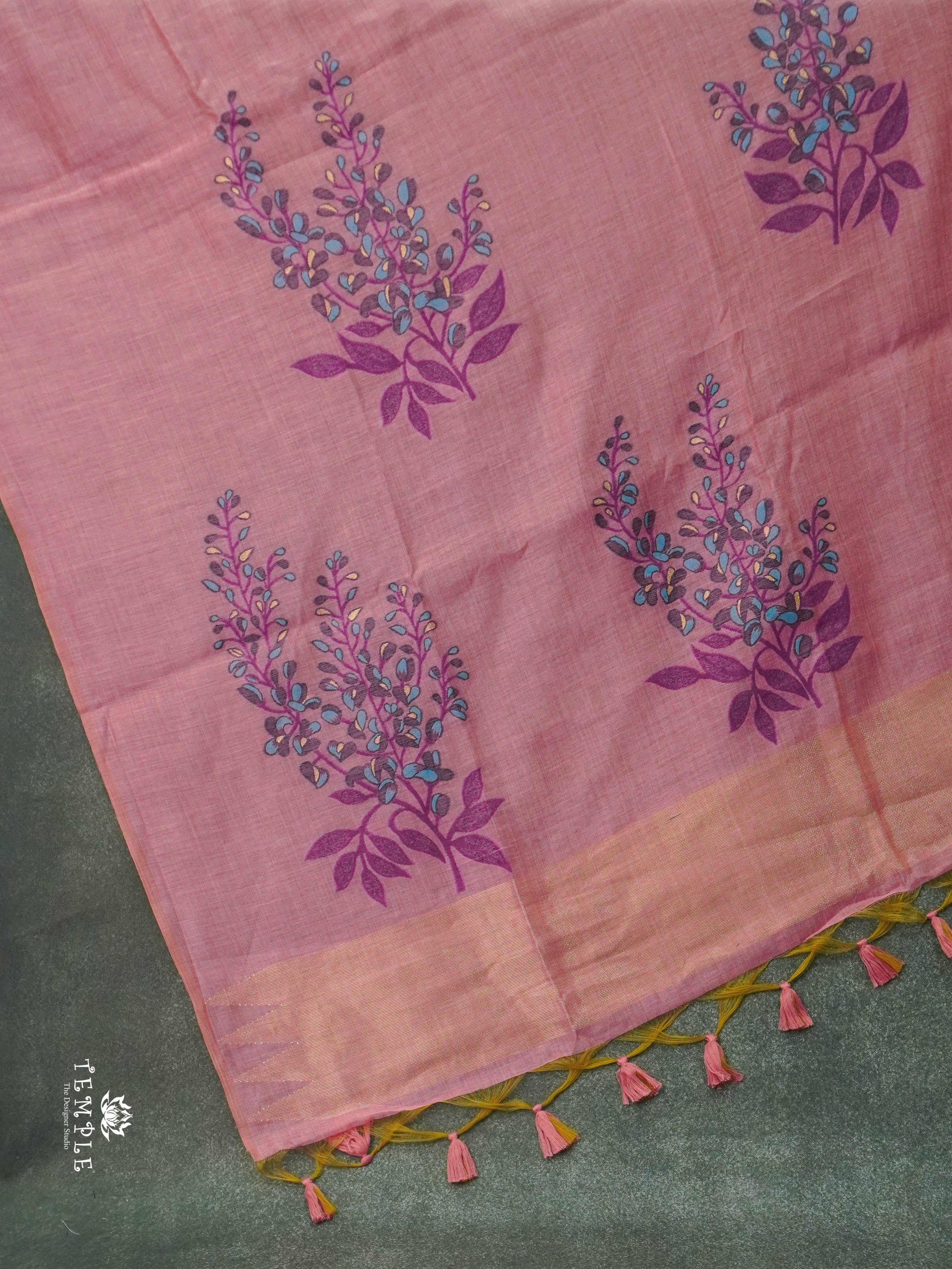 Munga Cotton Saree | TTDS1444 (DESIGN - 1)