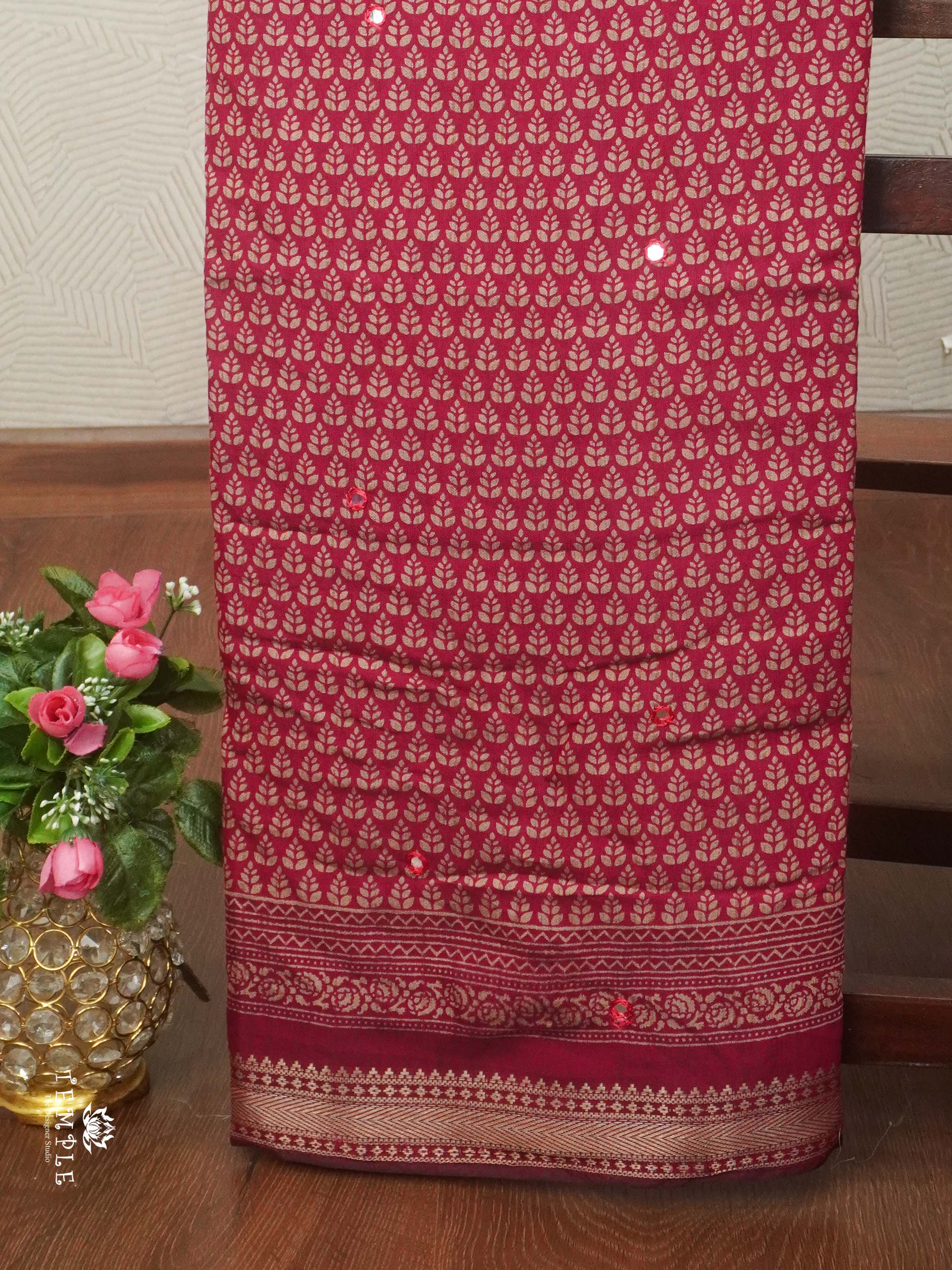 Fancy Soft Cotton Saree | TTDS2414