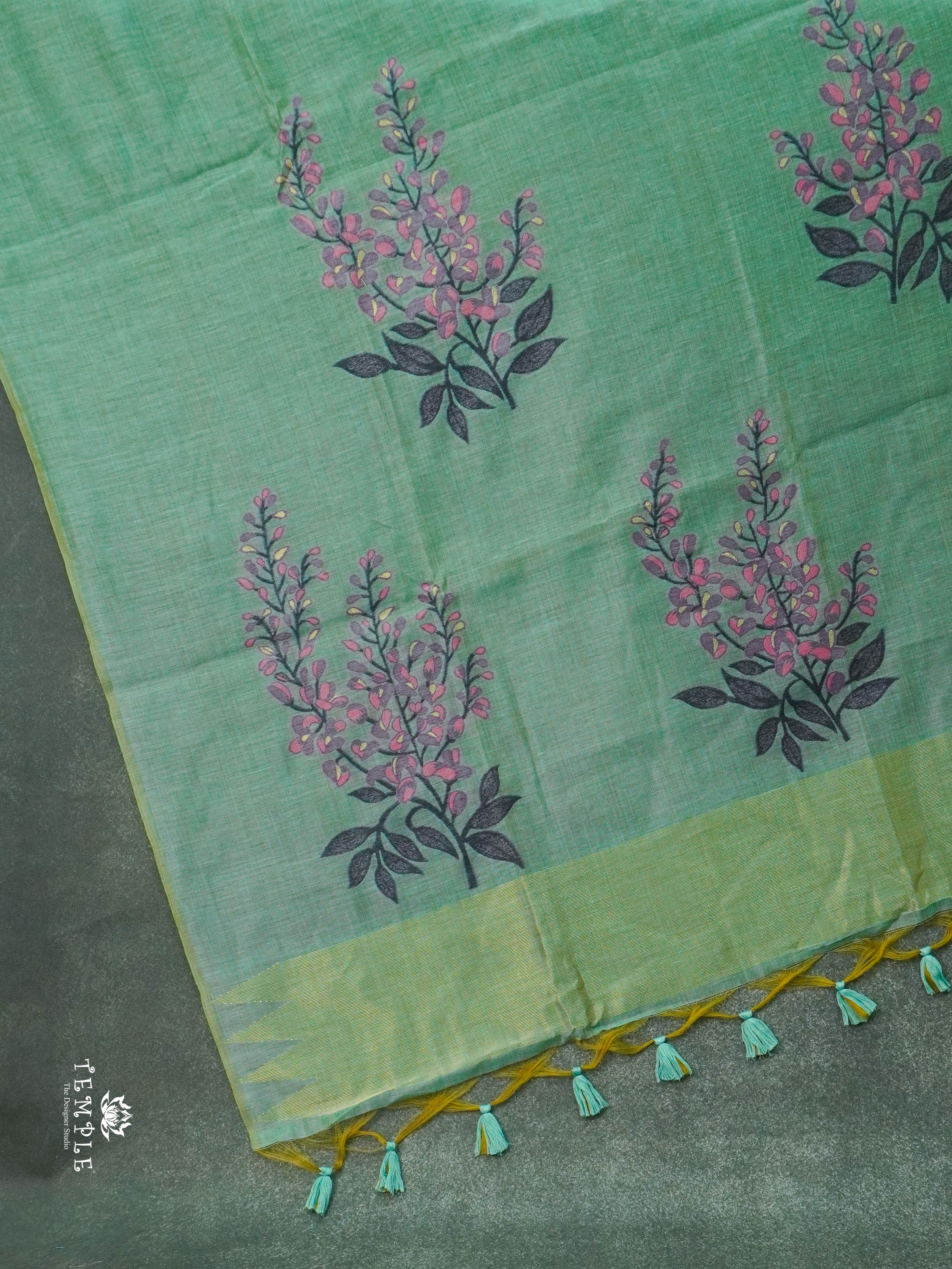 Munga Cotton Saree | TTDS1444 (DESIGN - 1)