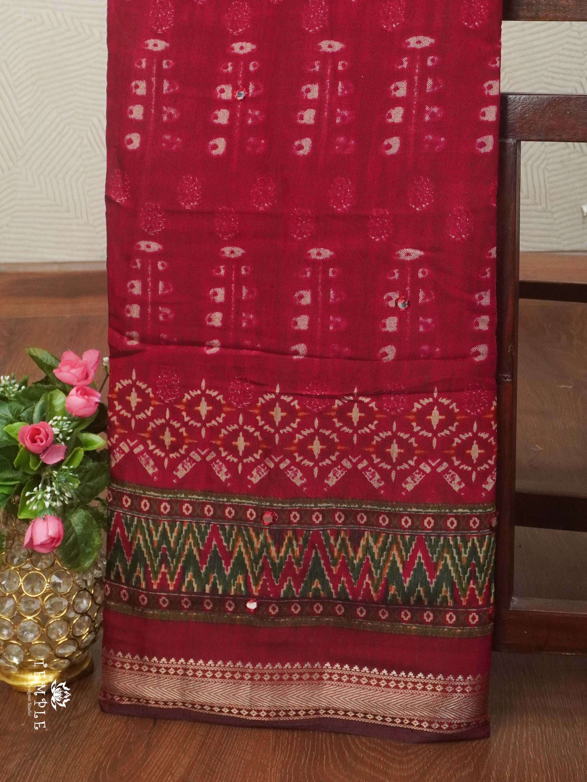 Fancy Soft Cotton Saree | TTDS2415