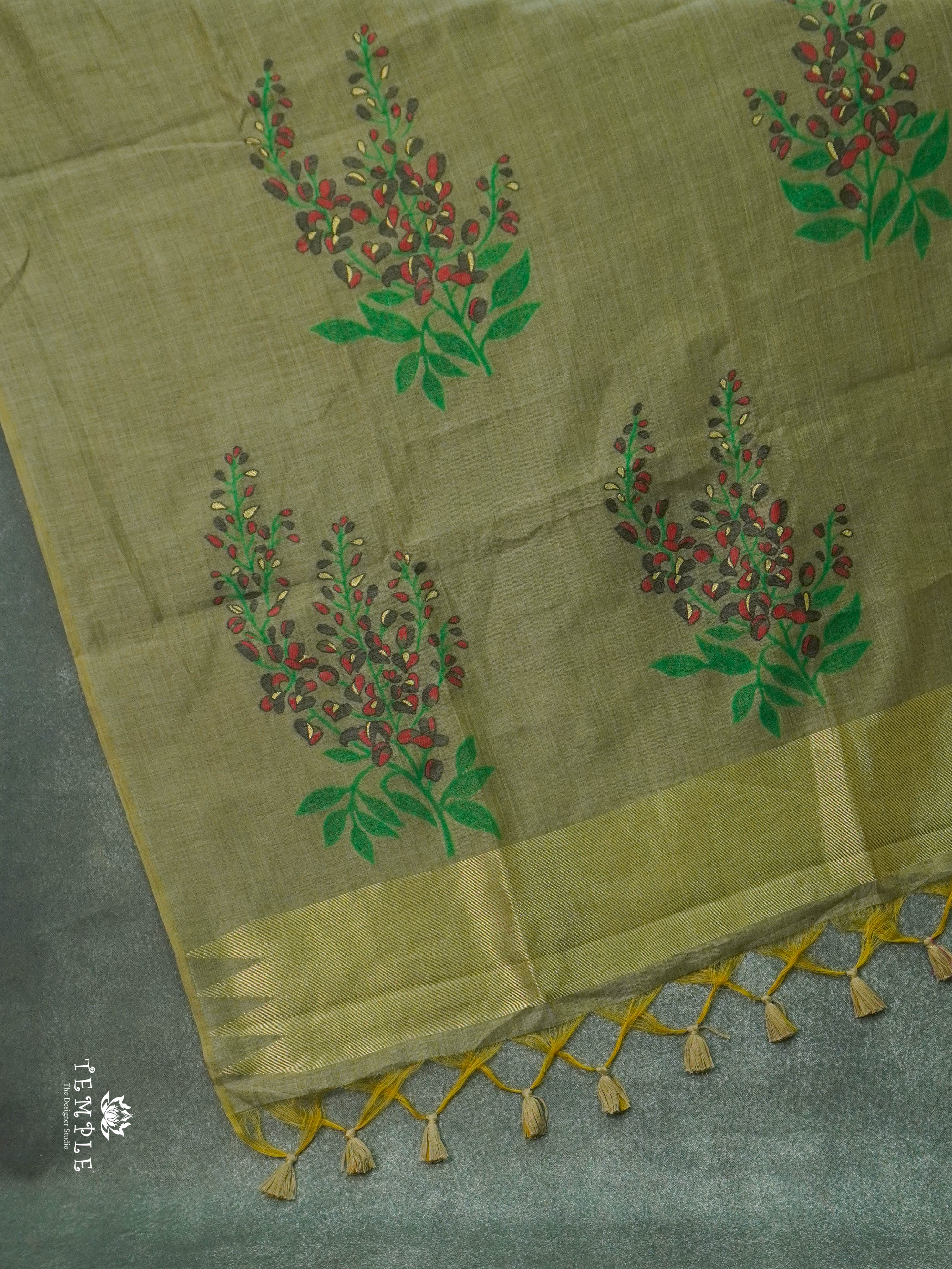 Munga Cotton Saree | TTDS1444 (DESIGN - 1)