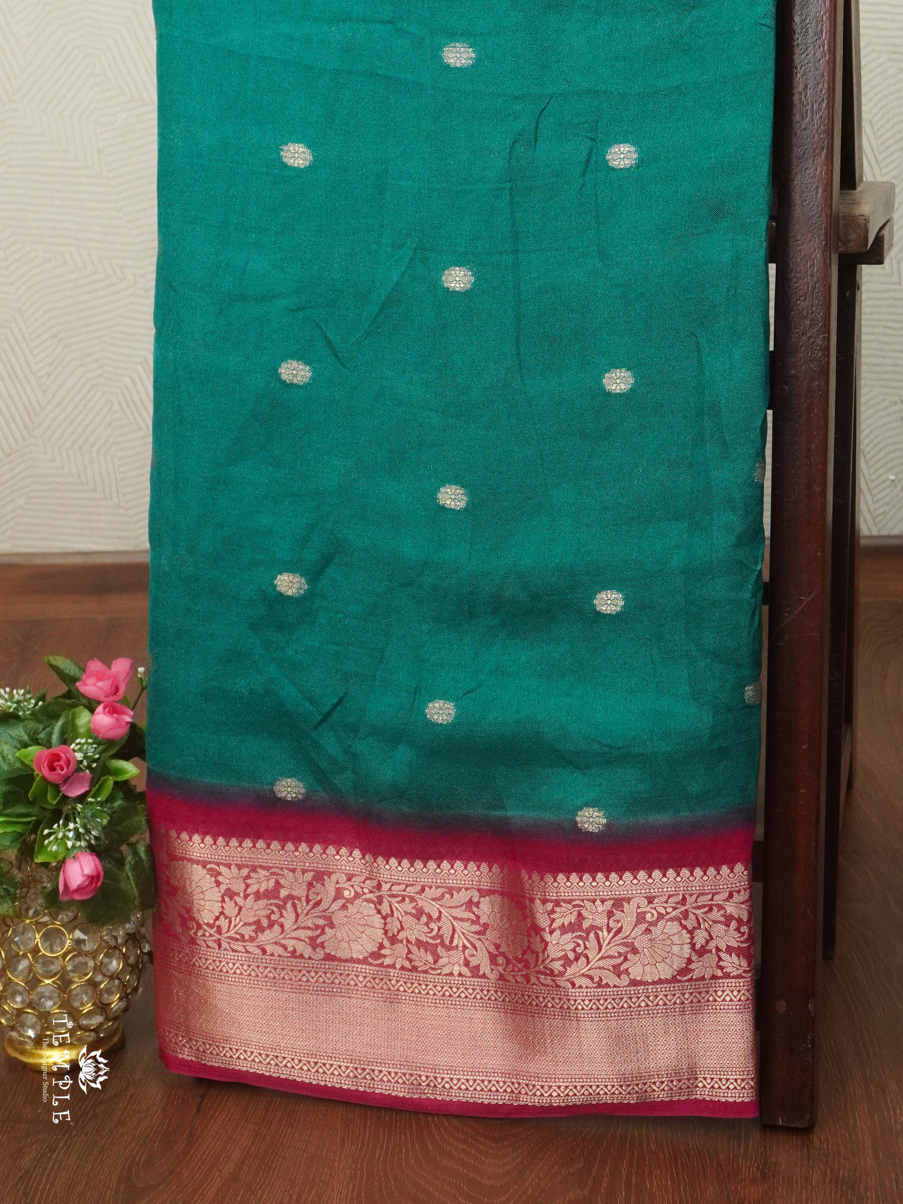 Georgette Saree With Butta Design | TTDS2422