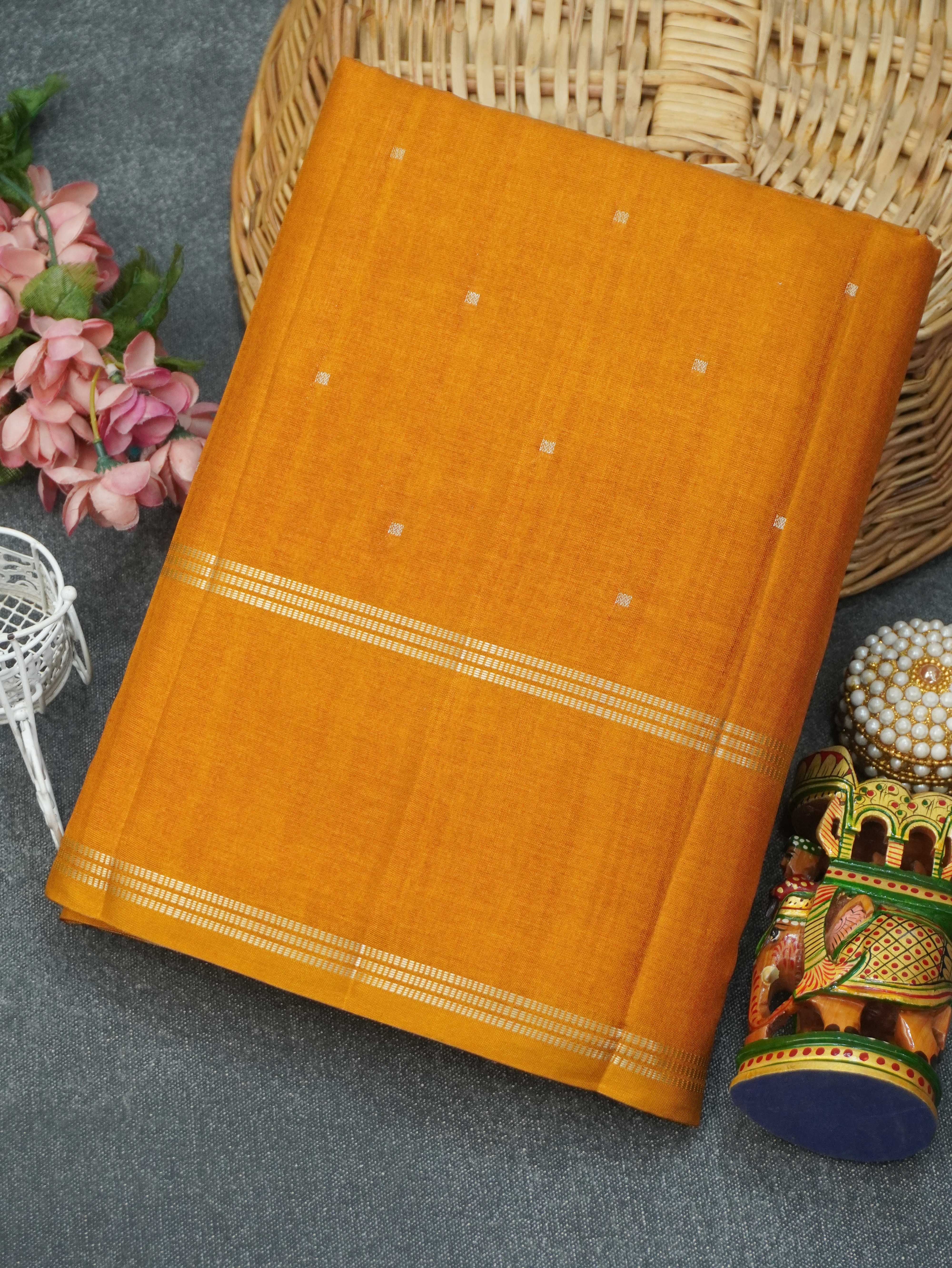 Handloom Matka Silk Saree | TTDS3327