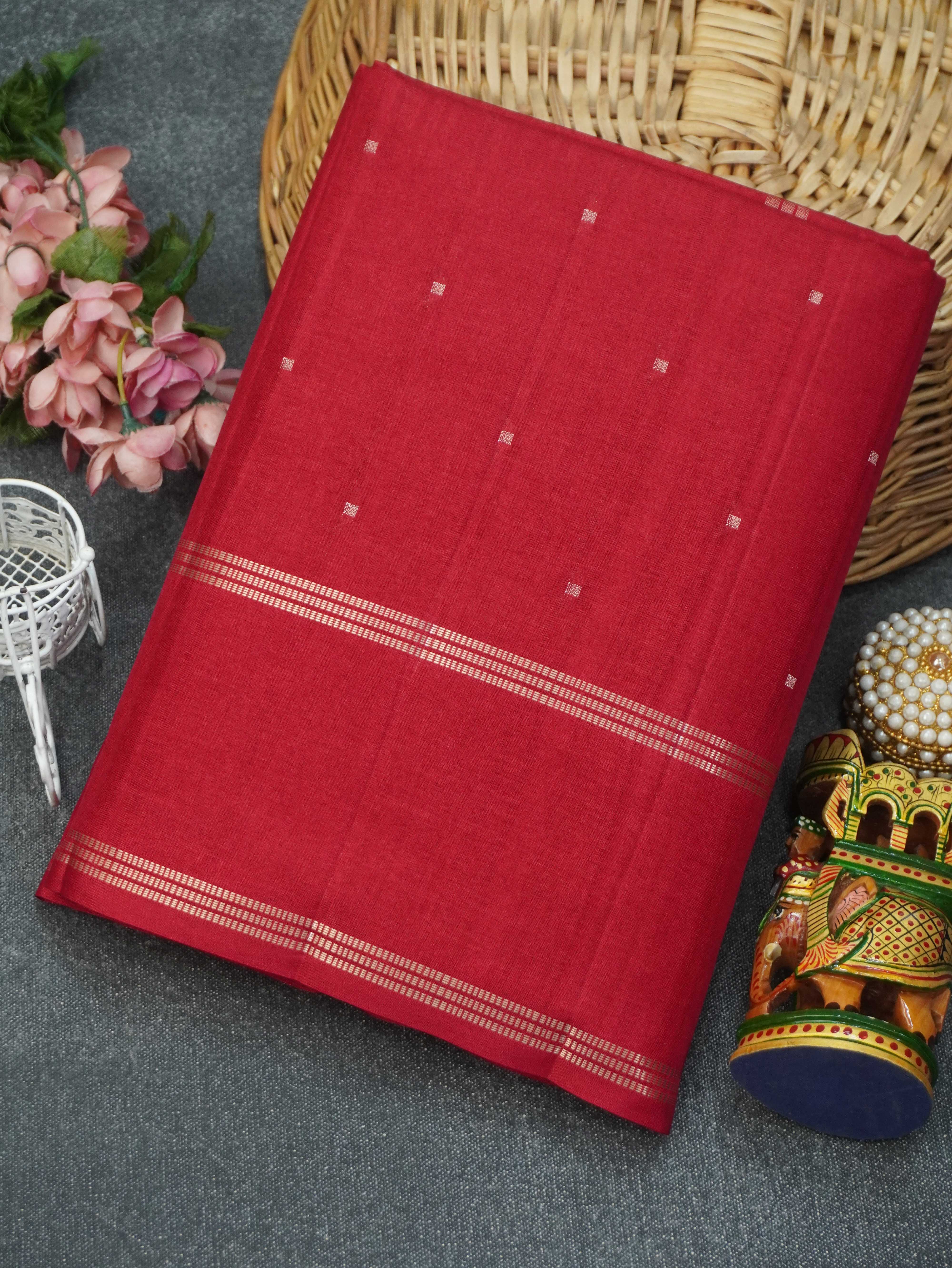 Handloom Matka Silk Saree | TTDS3327