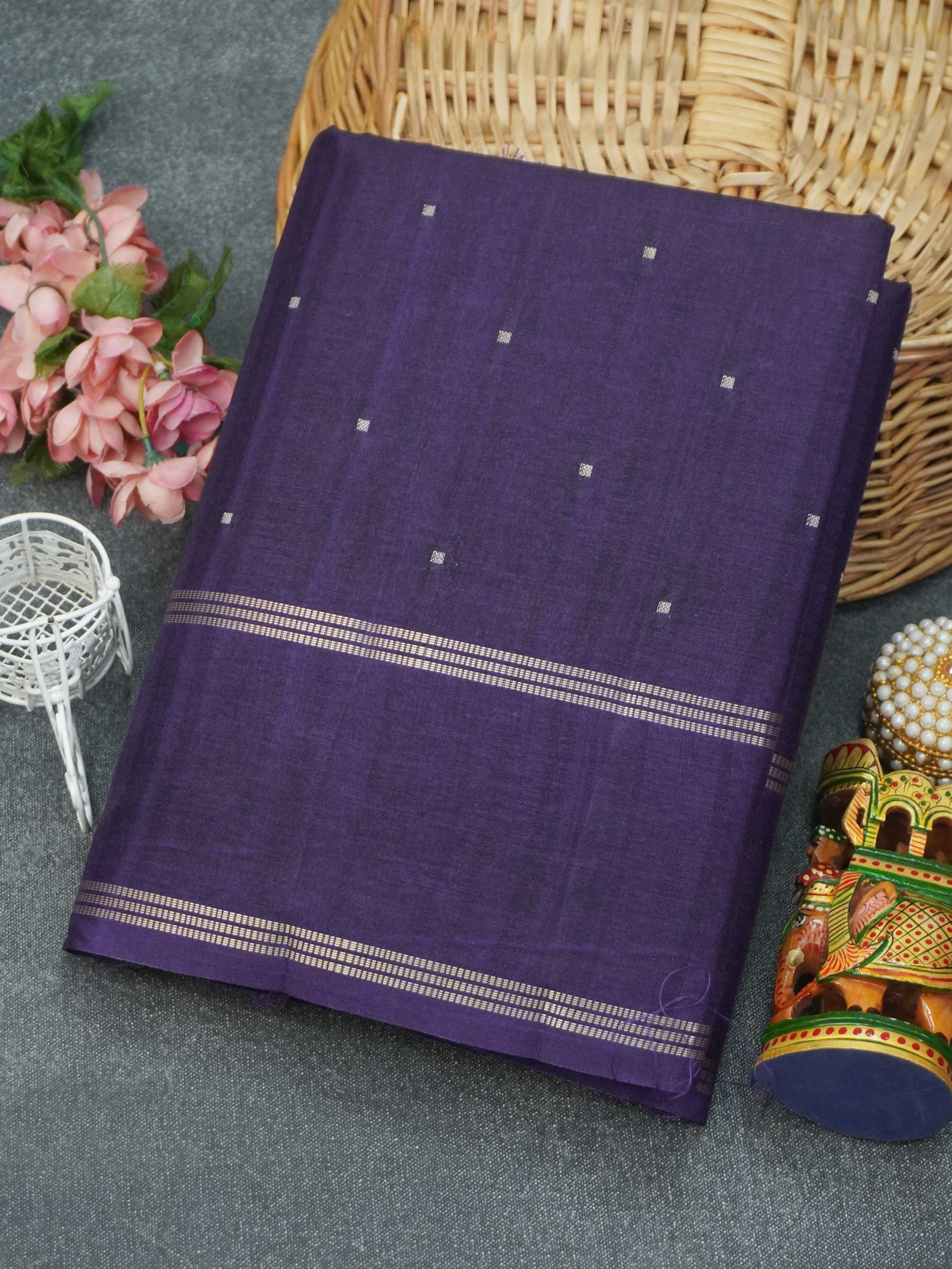 Handloom Matka Silk Saree | TTDS3327