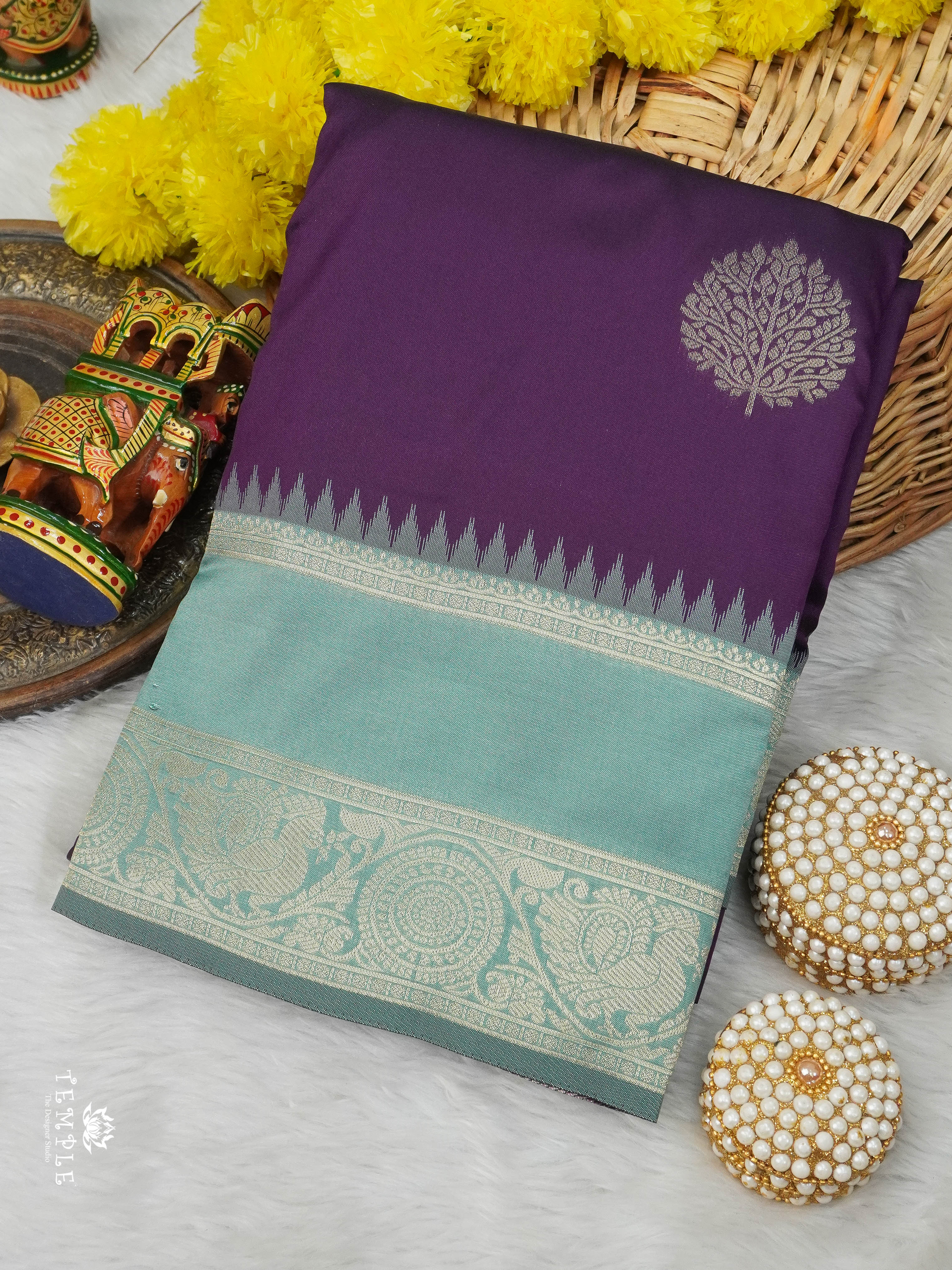Semi Silk Saree | TTDS2936