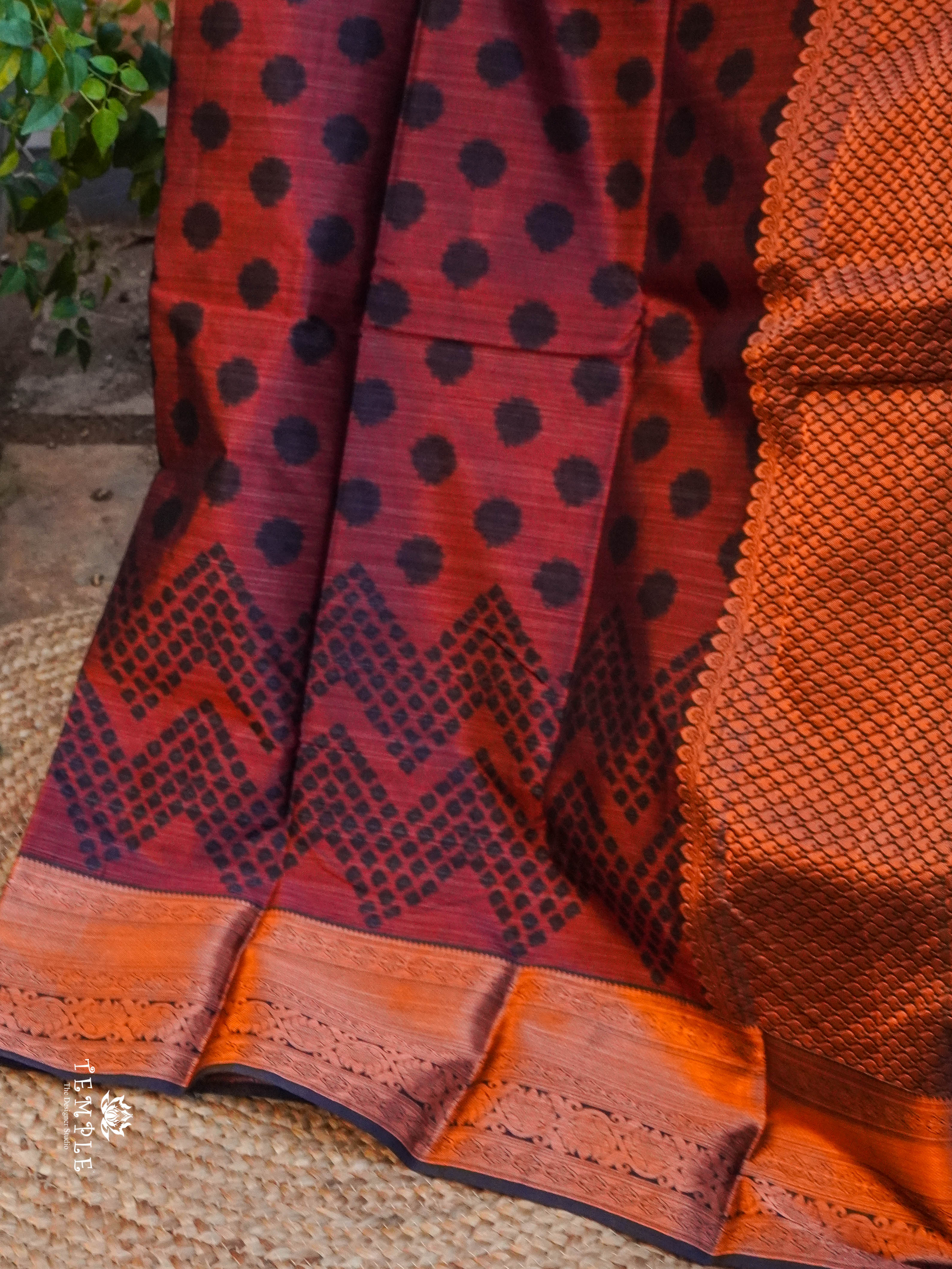 Fusion Semi Kanchivaram Silk Saree | TTDS1445