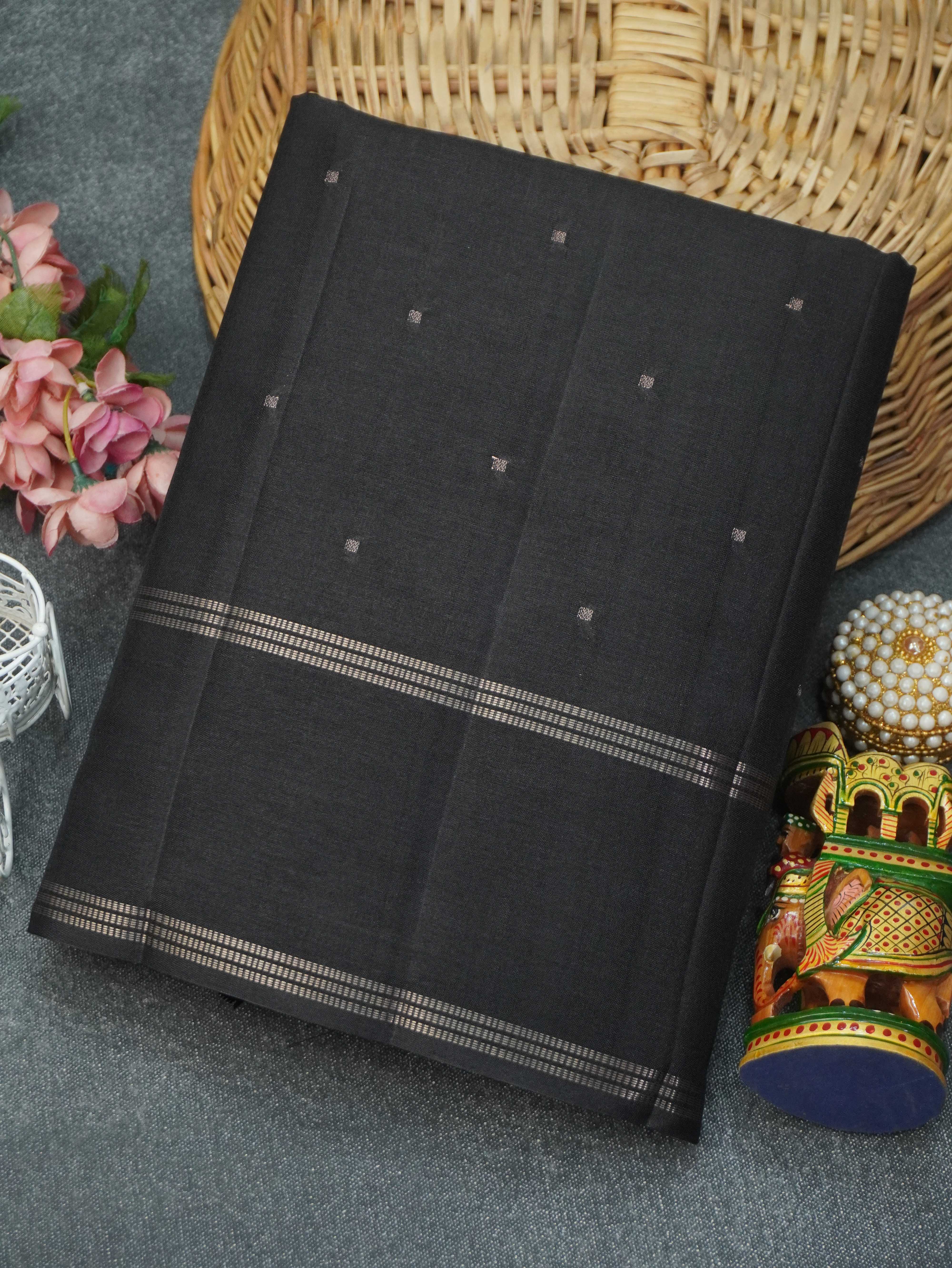 Handloom Matka Silk Saree | TTDS3327