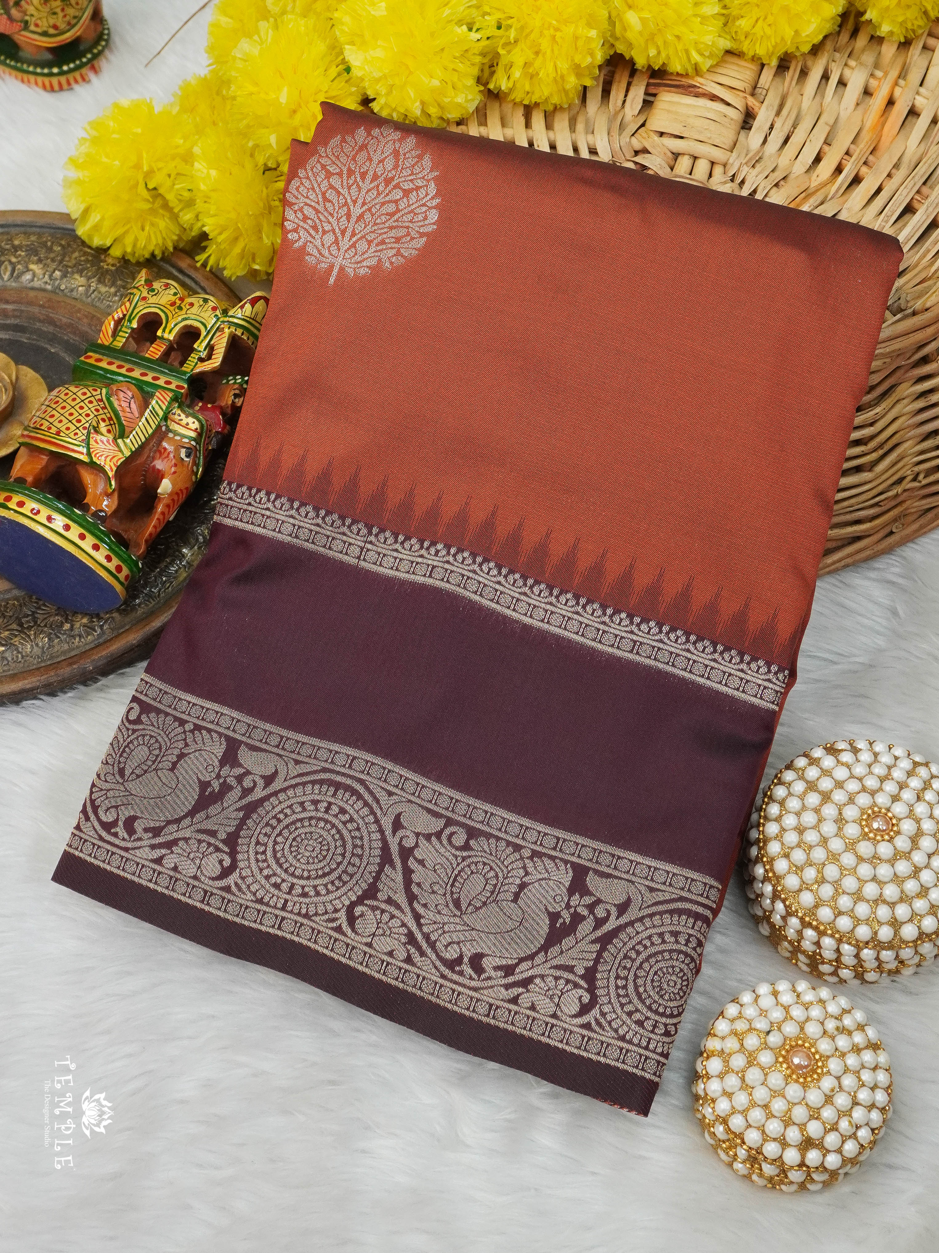 Semi Silk Saree | TTDS2936