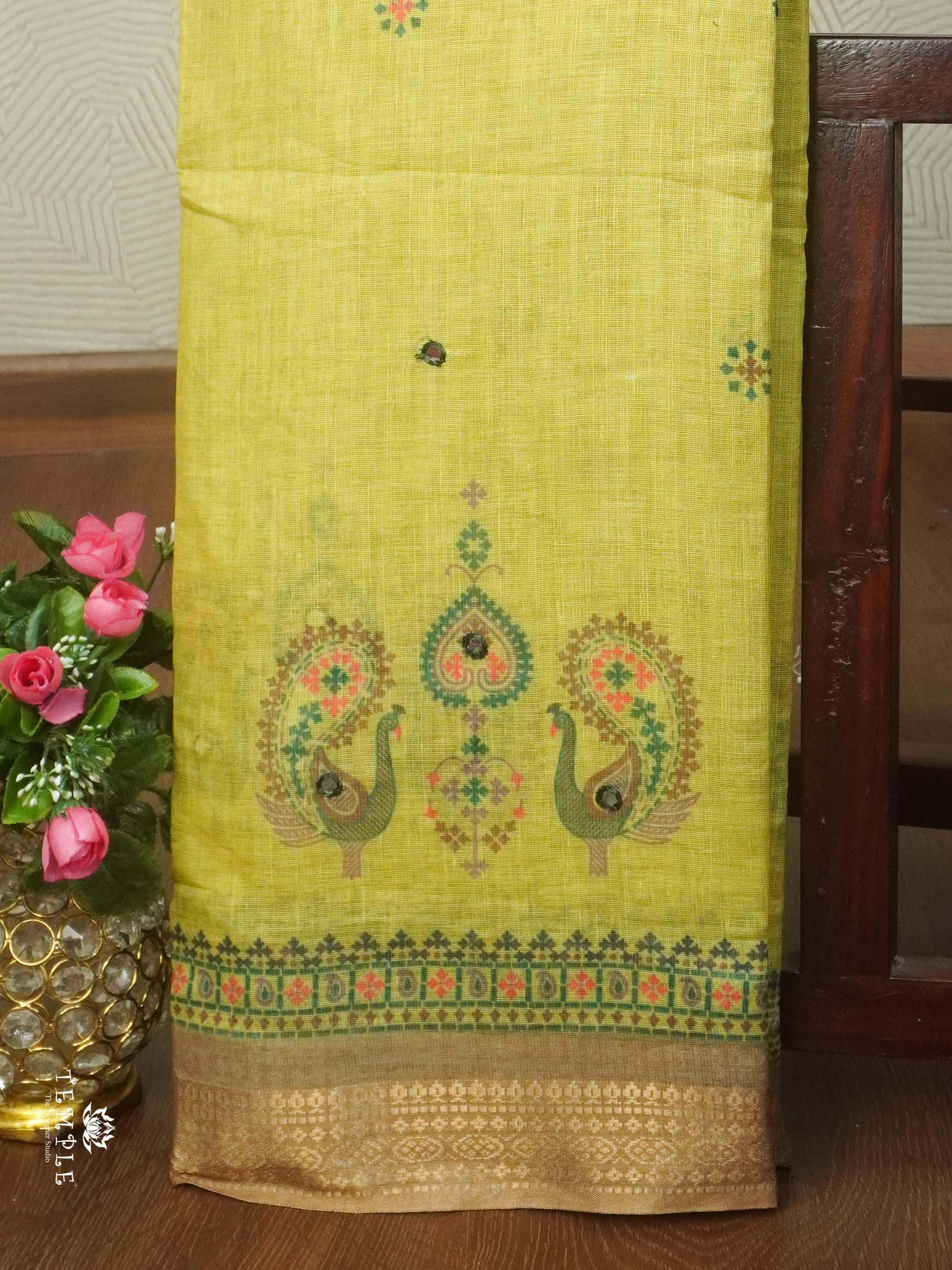 Chanderi Cotton Saree | TTDS2408