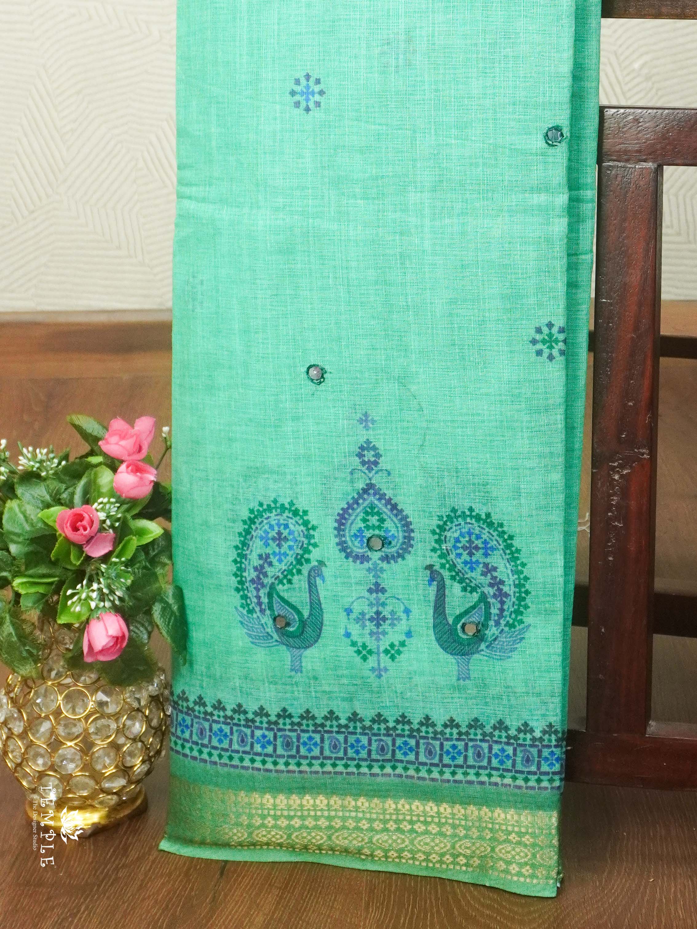 Chanderi Cotton Saree | TTDS2408