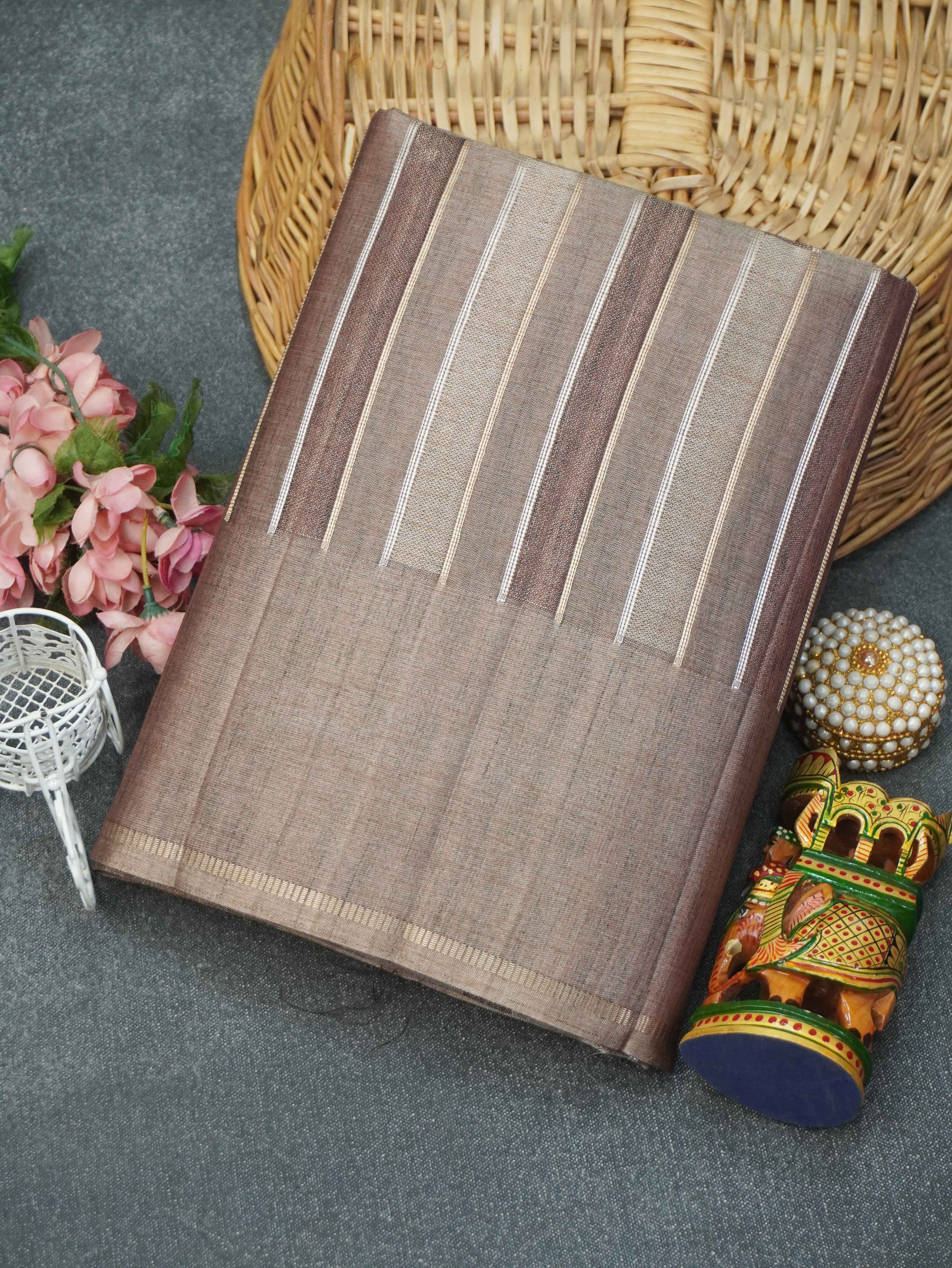 Handloom Matka Silk Saree | TTDS3329