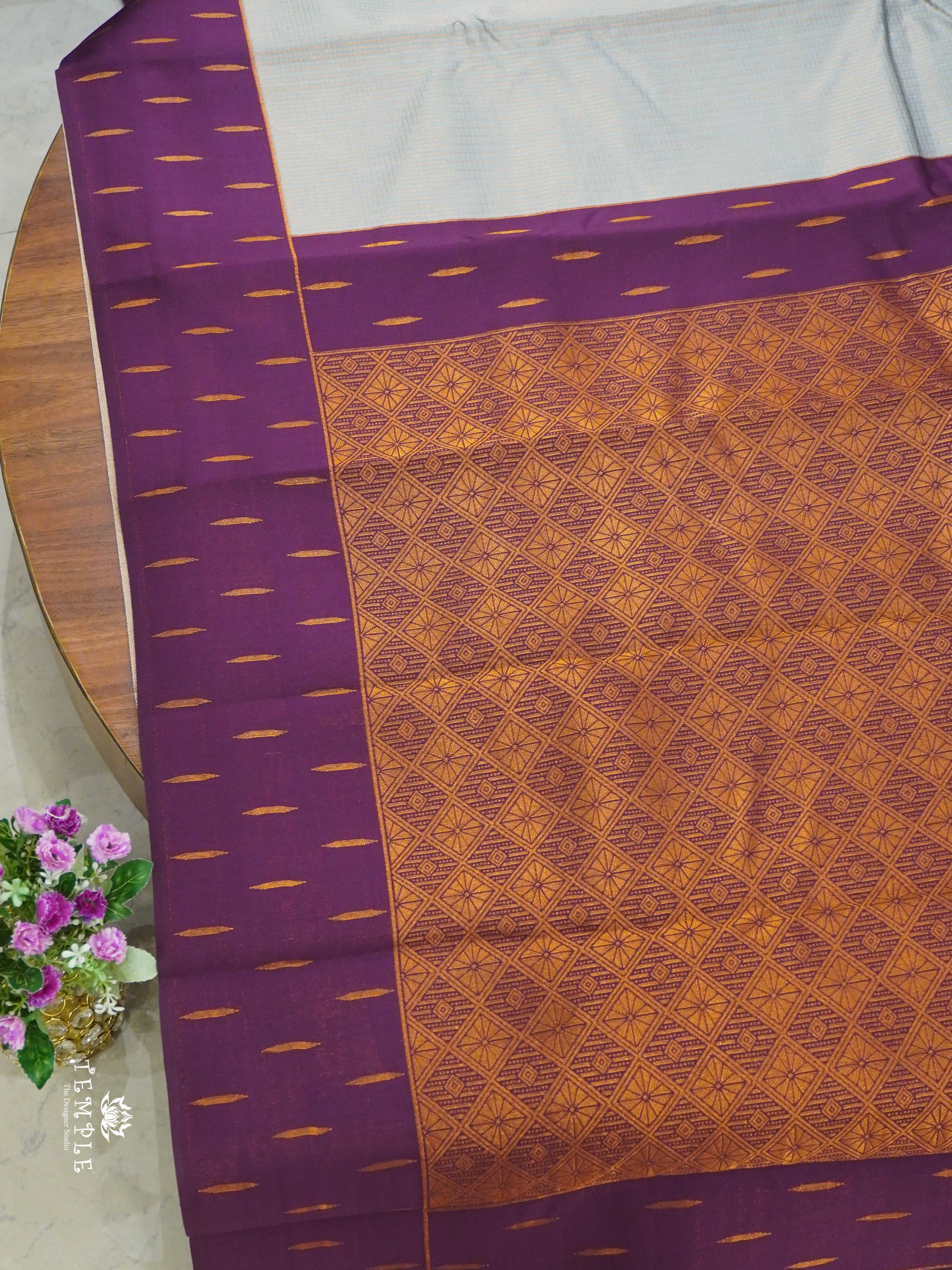 Semi kanchi Silk Saree | TTDS1265