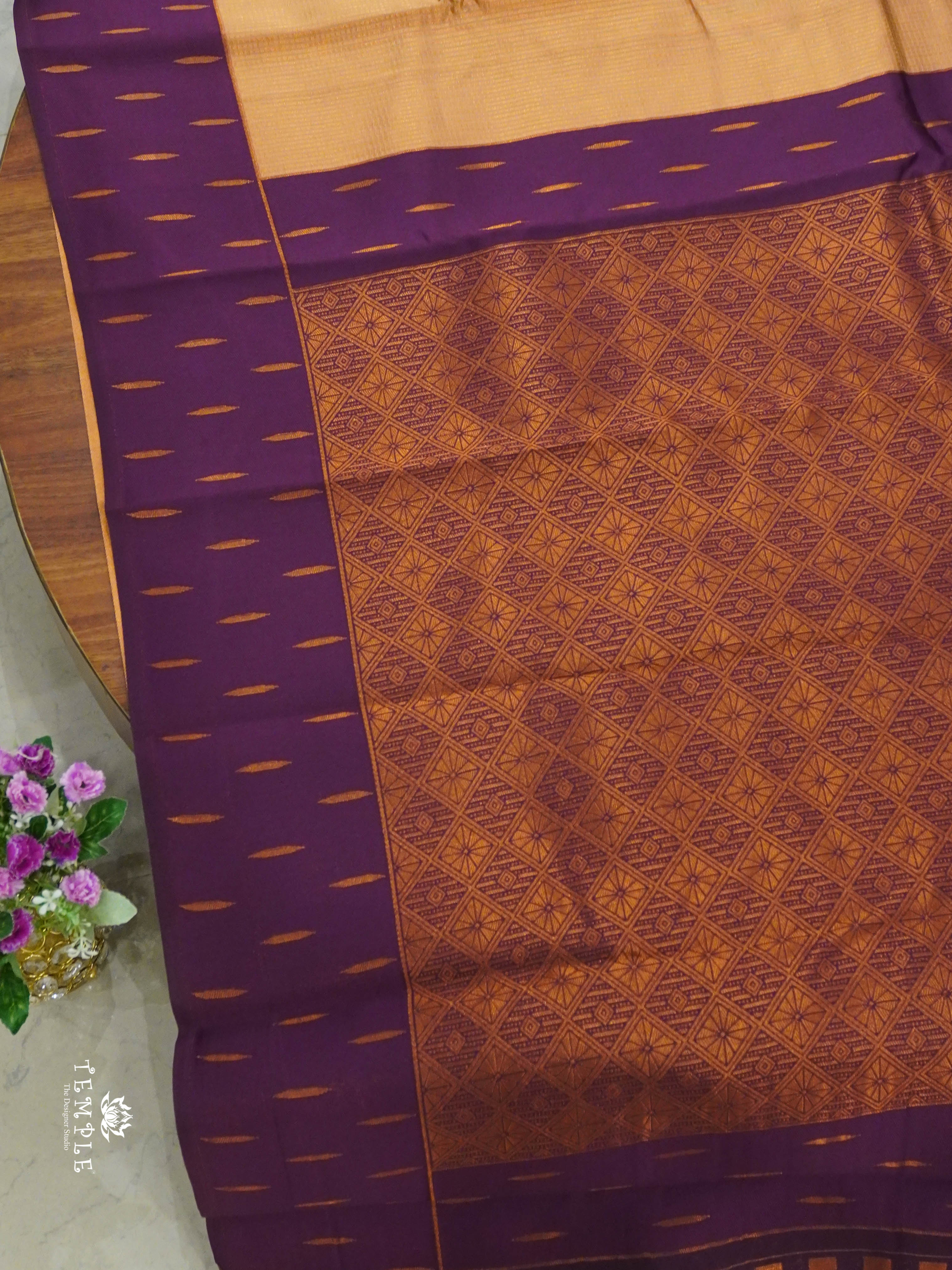 Semi kanchi Silk Saree | TTDS1265