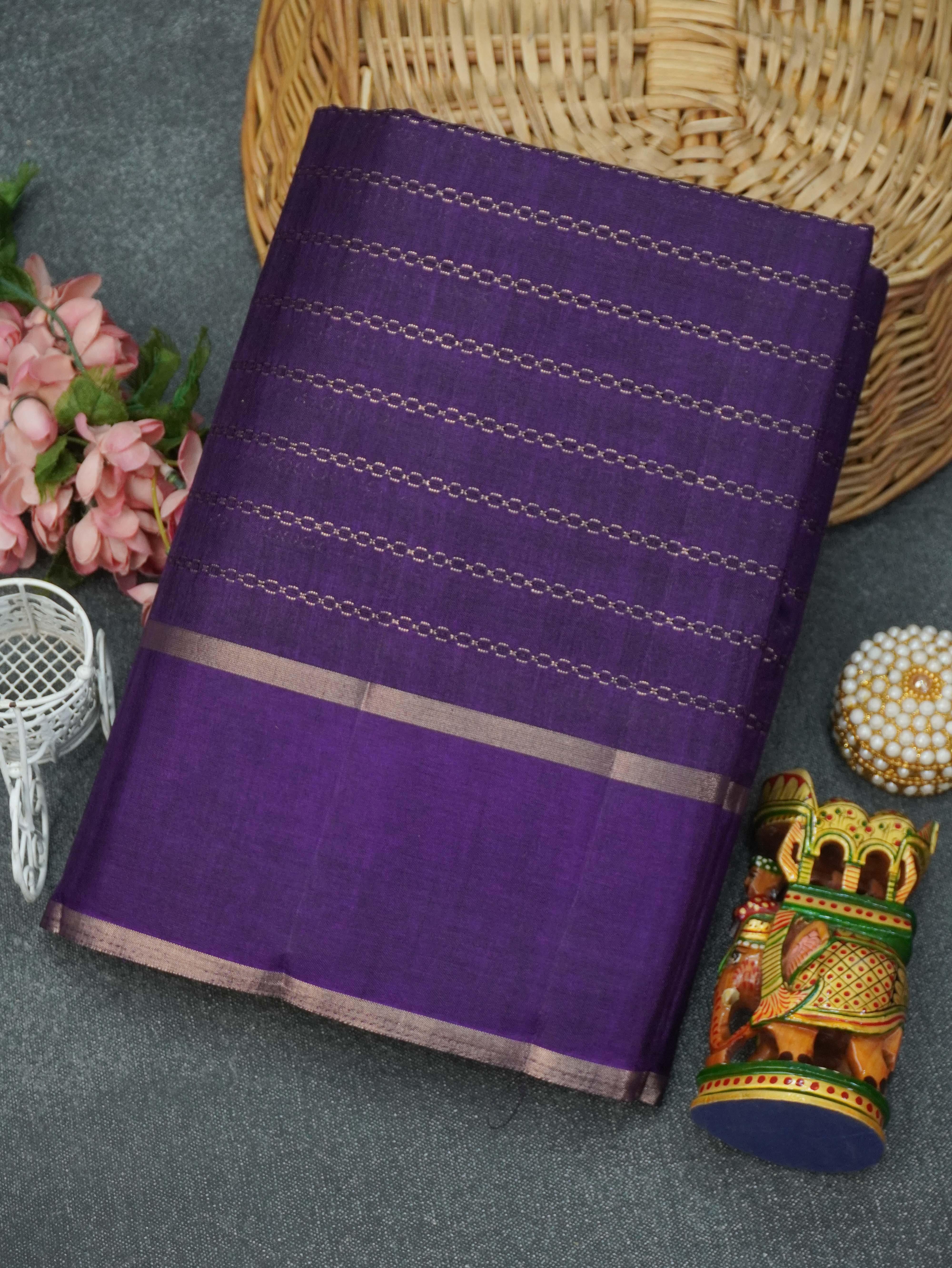 Handloom Matka Silk Saree | TTDS3332