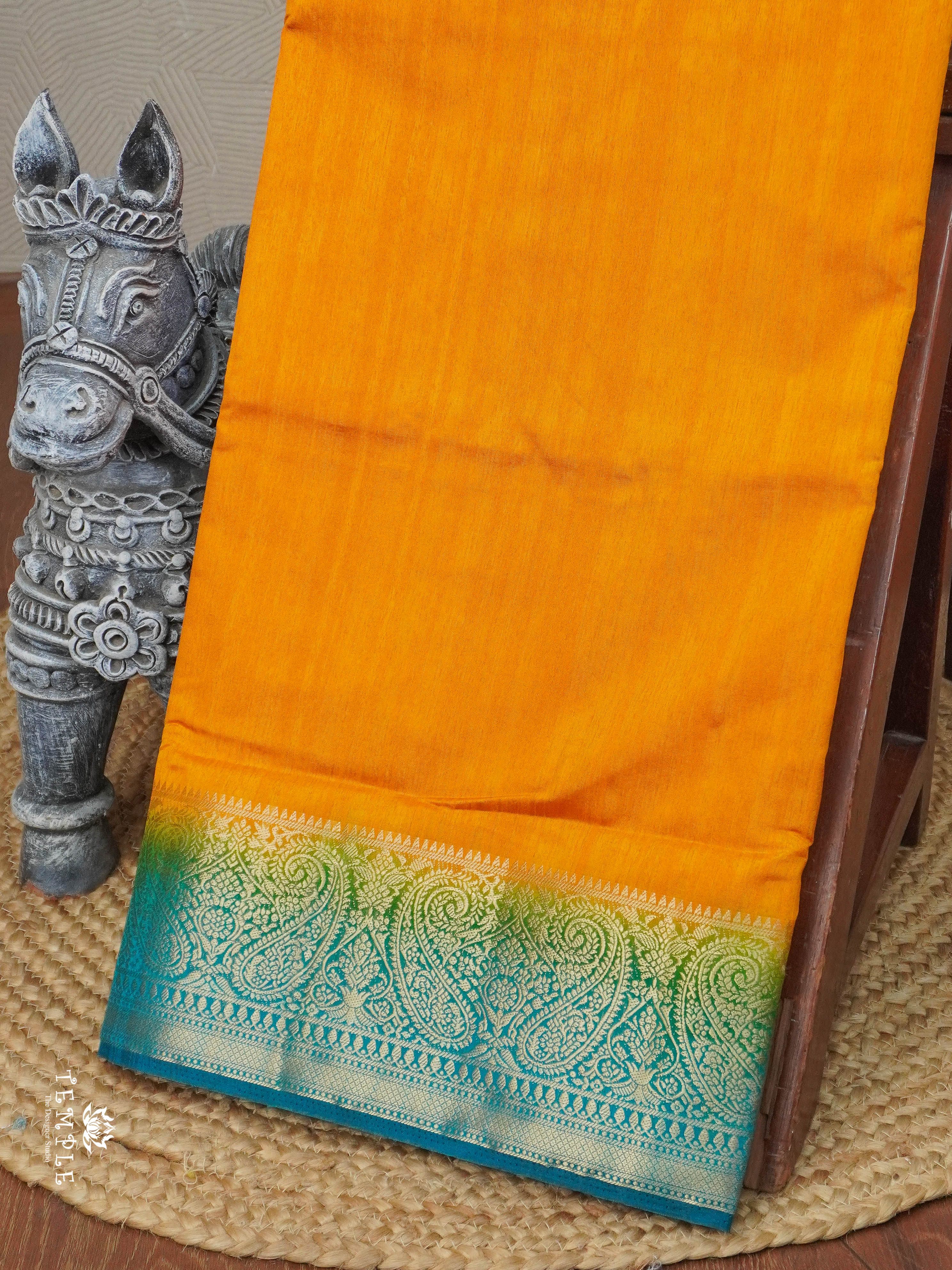 Jute Silk Saree | TTDS2929