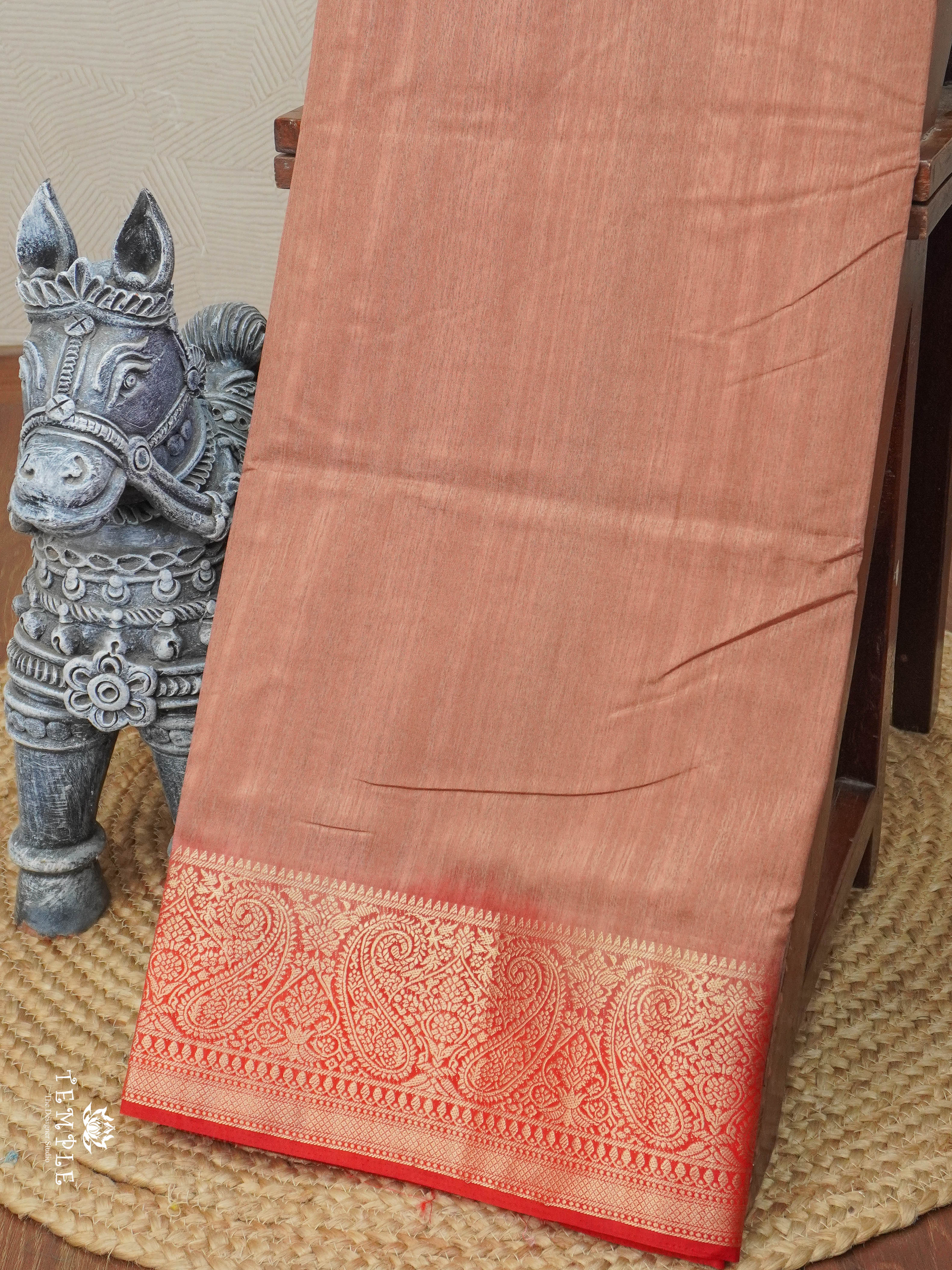 Jute Silk Saree | TTDS2929