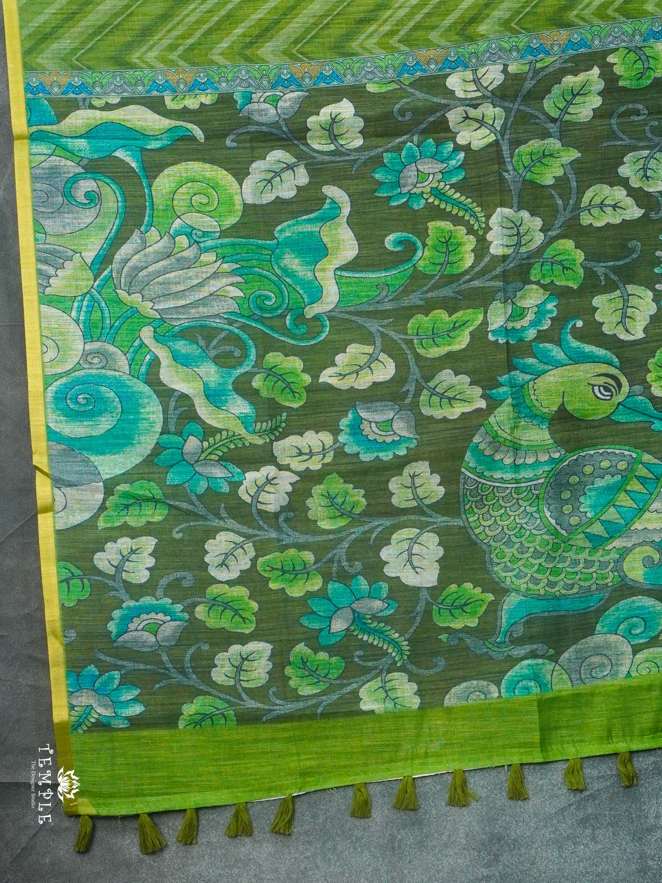 Leheriya Print Fancy Saree | TTDS2398