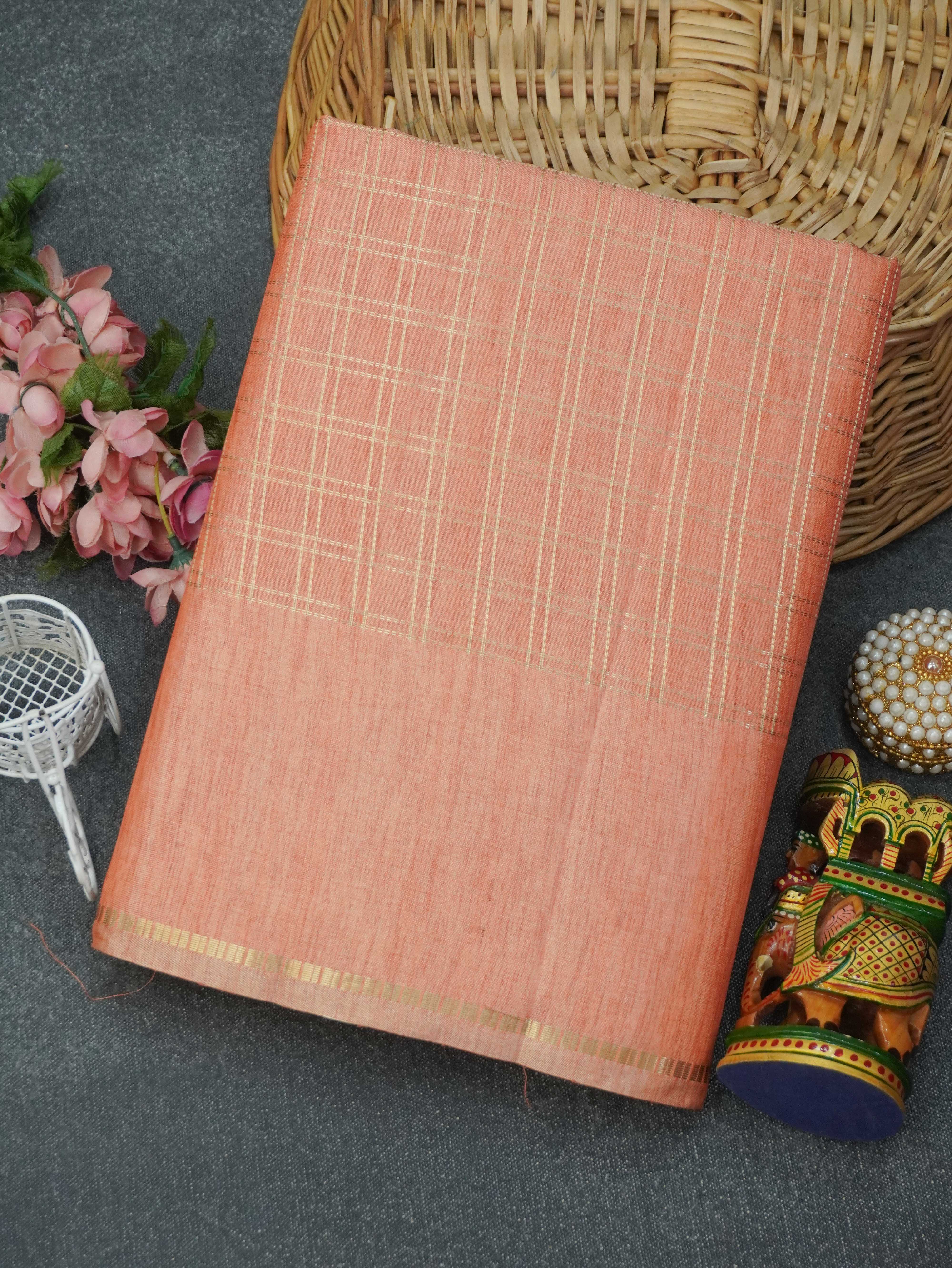 Handloom Matka Silk Saree | TTDS3335