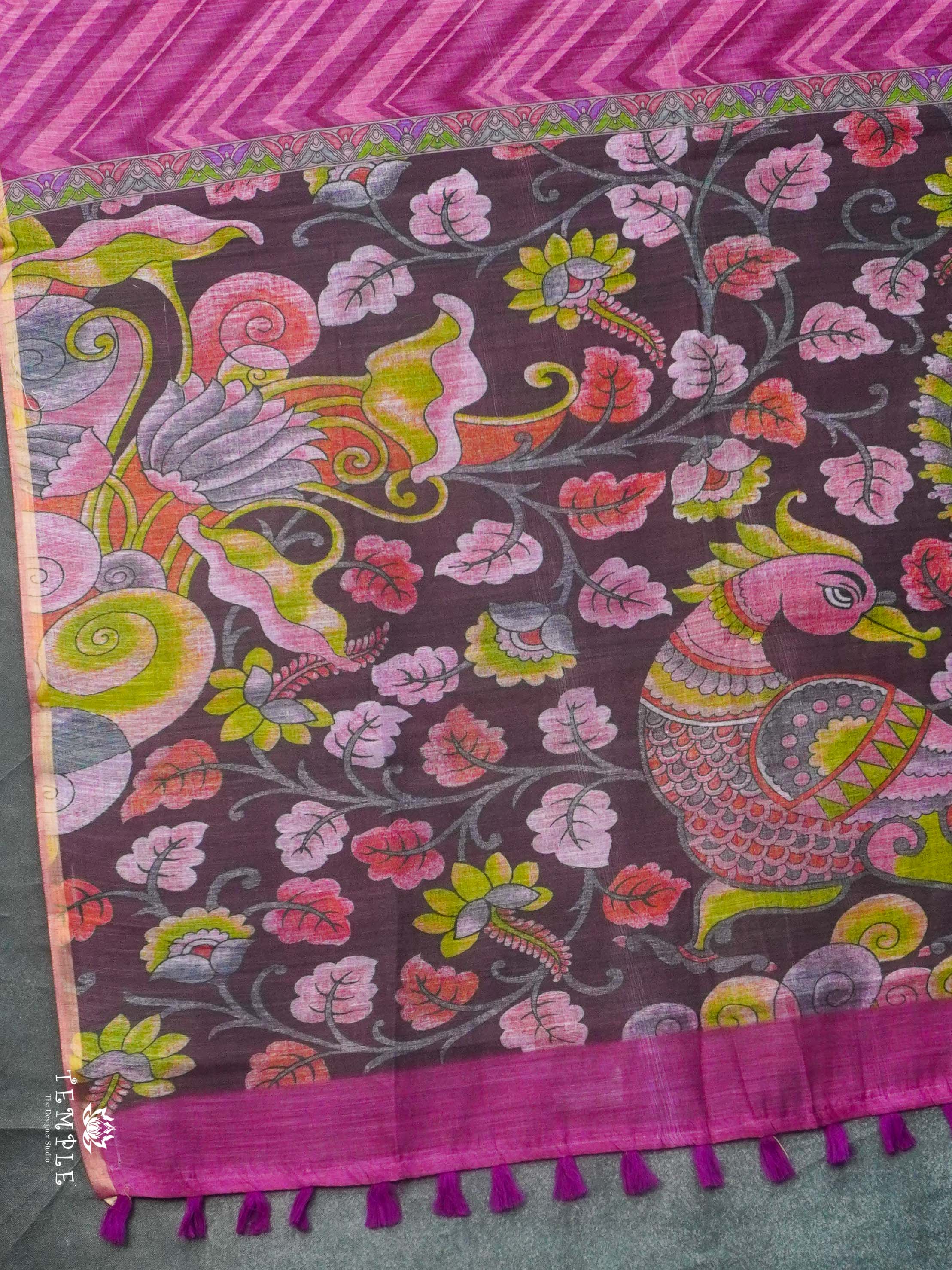 Leheriya Print Fancy Saree | TTDS2398