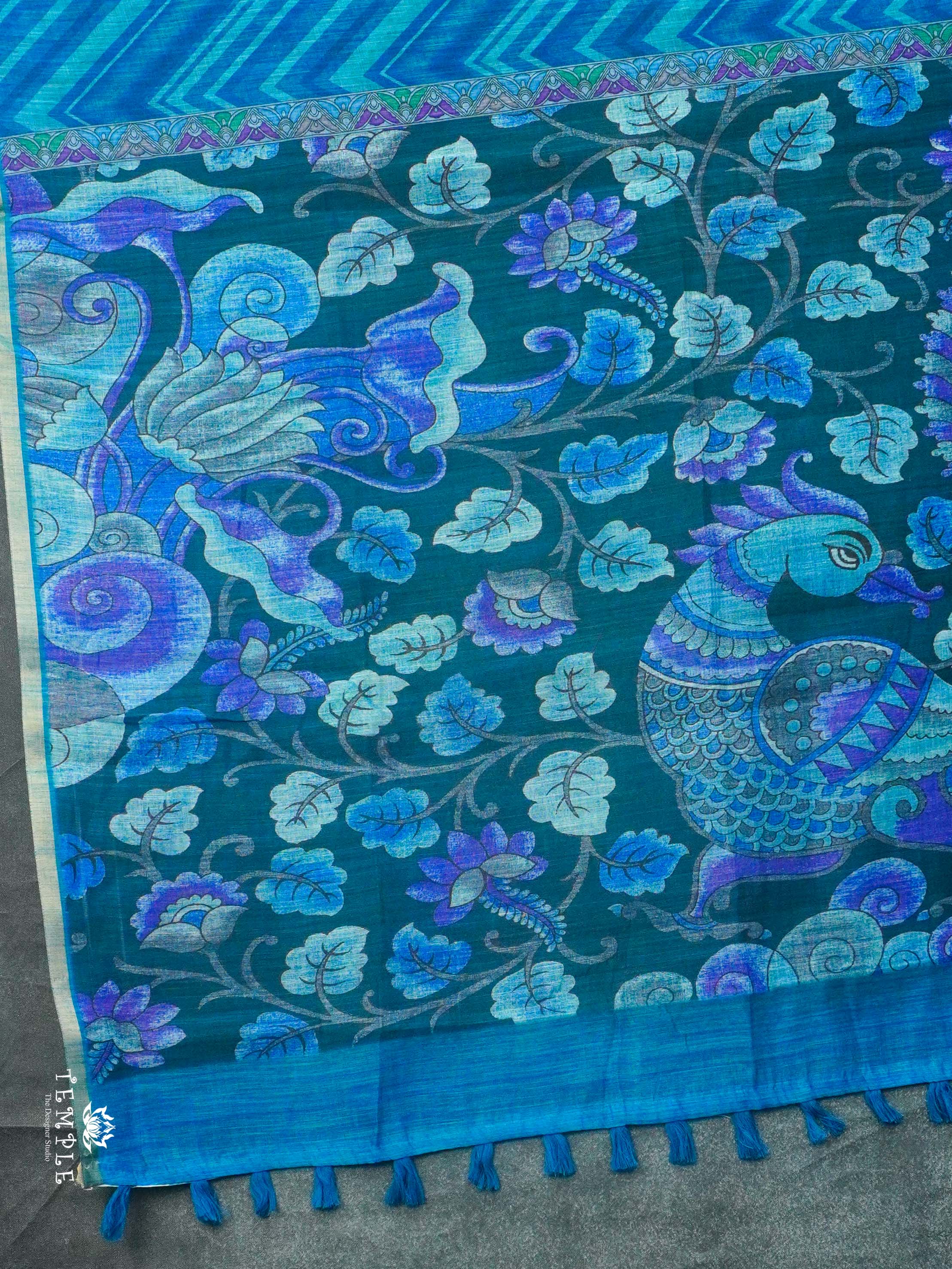 Leheriya Print Fancy Saree | TTDS2398