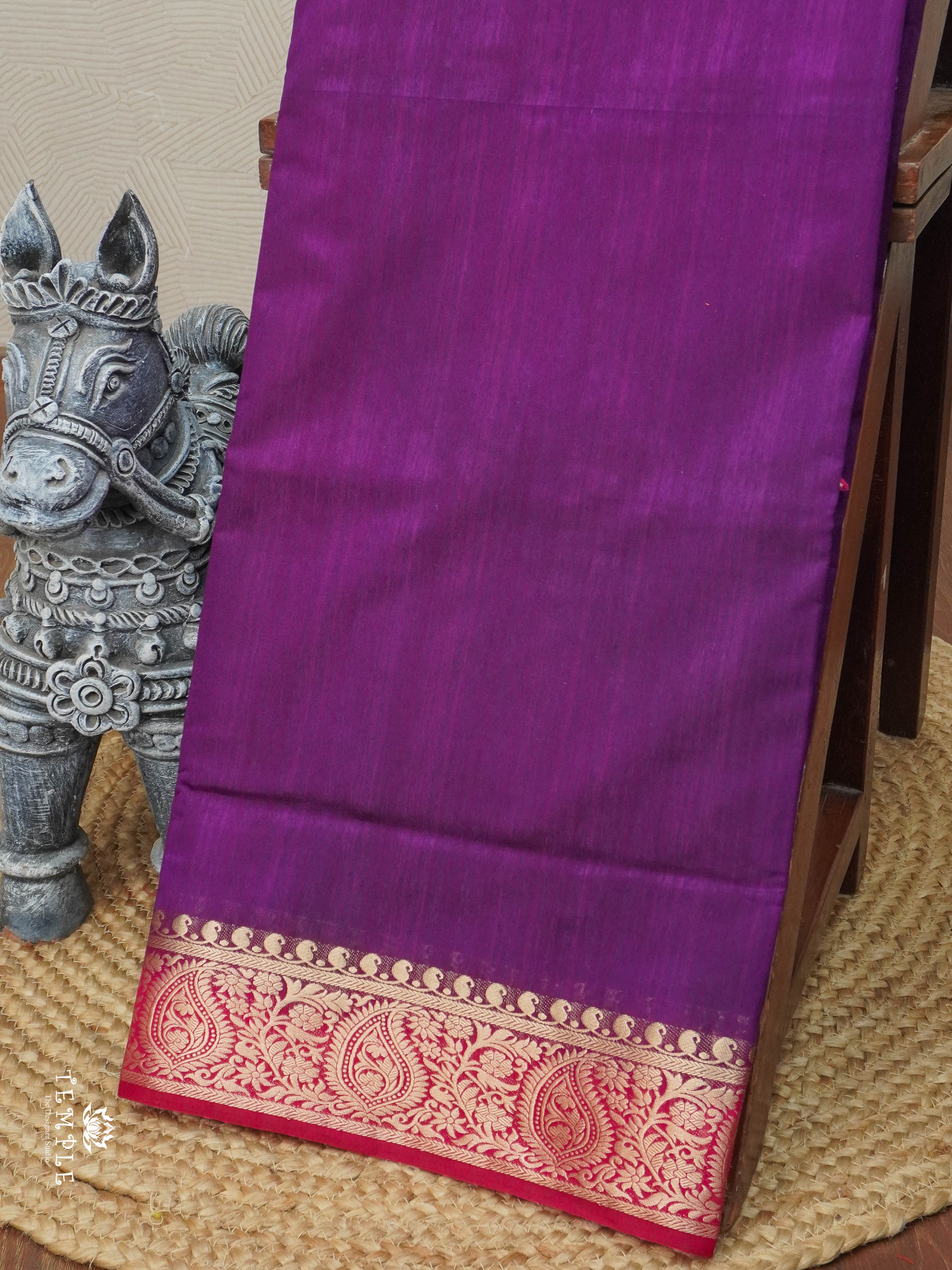 Jute Silk Saree | TTDS2930