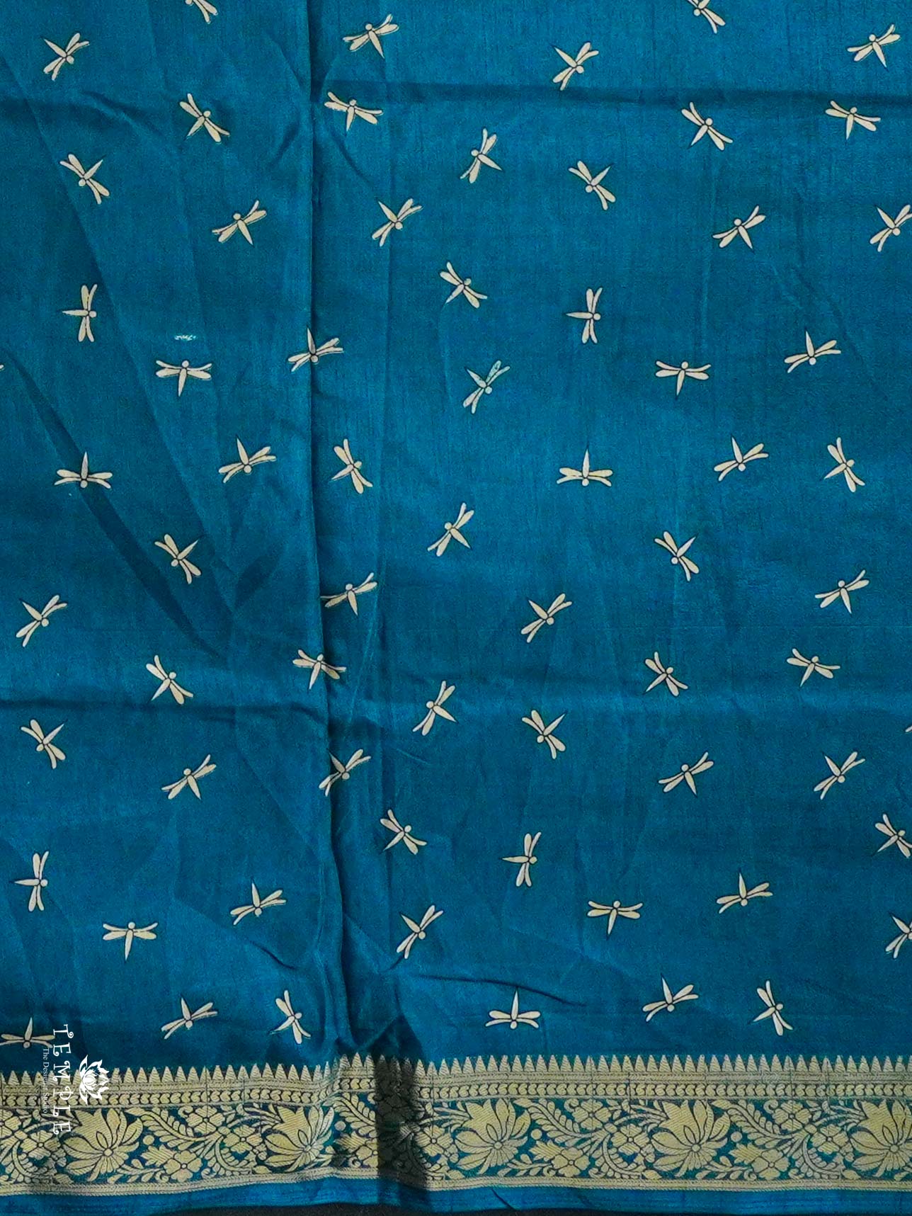 Printed Dola Silk Saree | TTDS2390