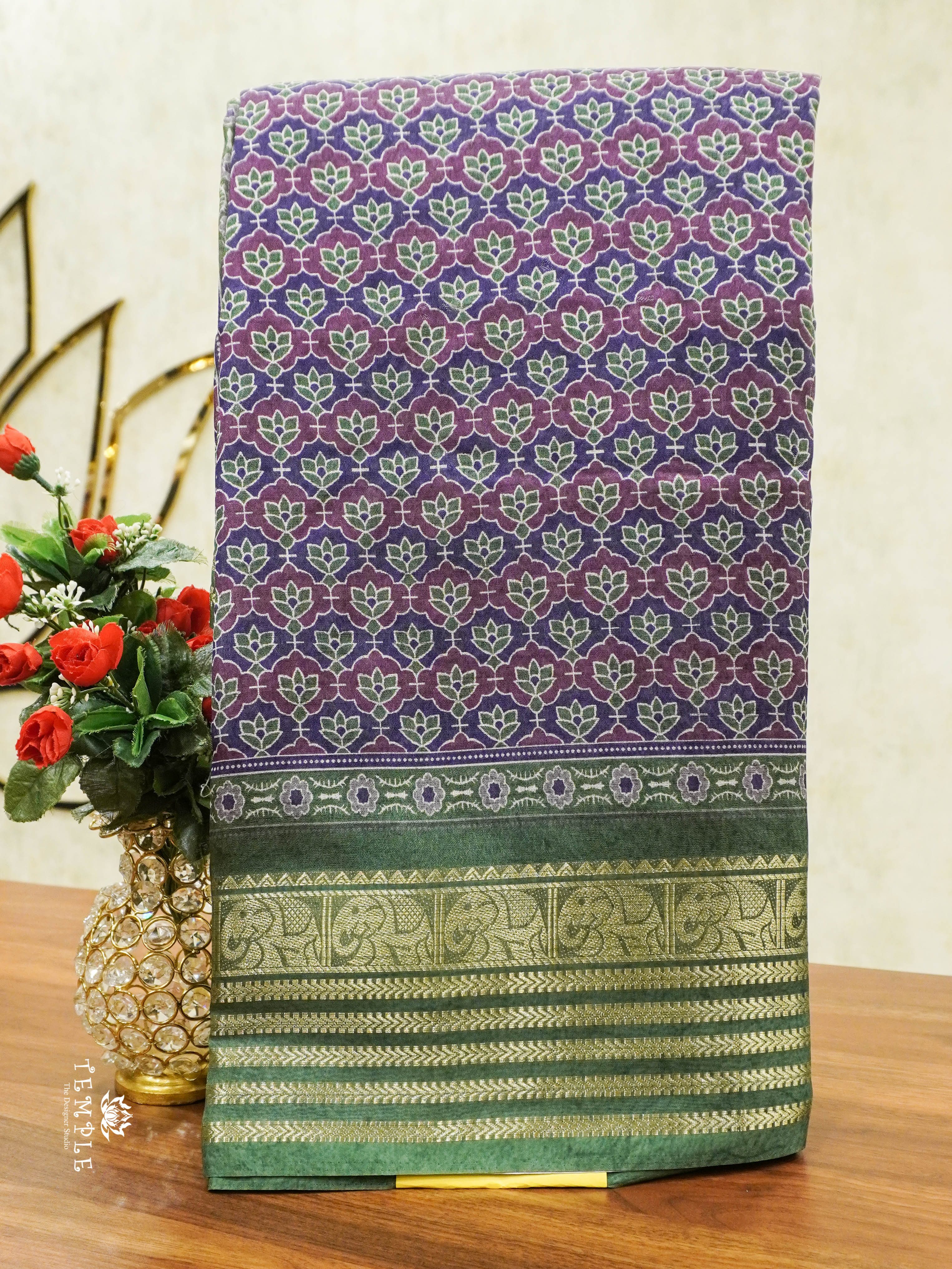 Printed Georgette Saree | TTDS1450