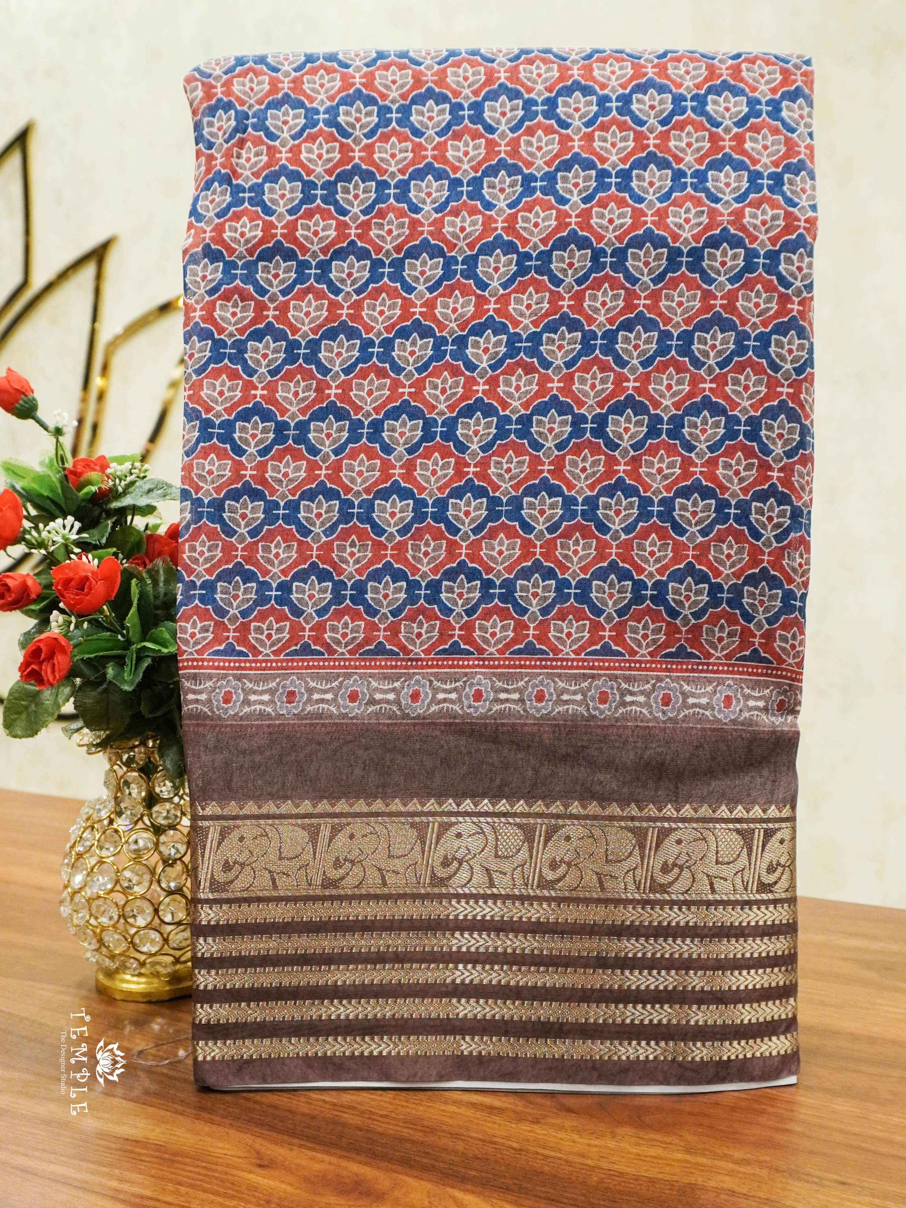 Printed Georgette Saree | TTDS1450