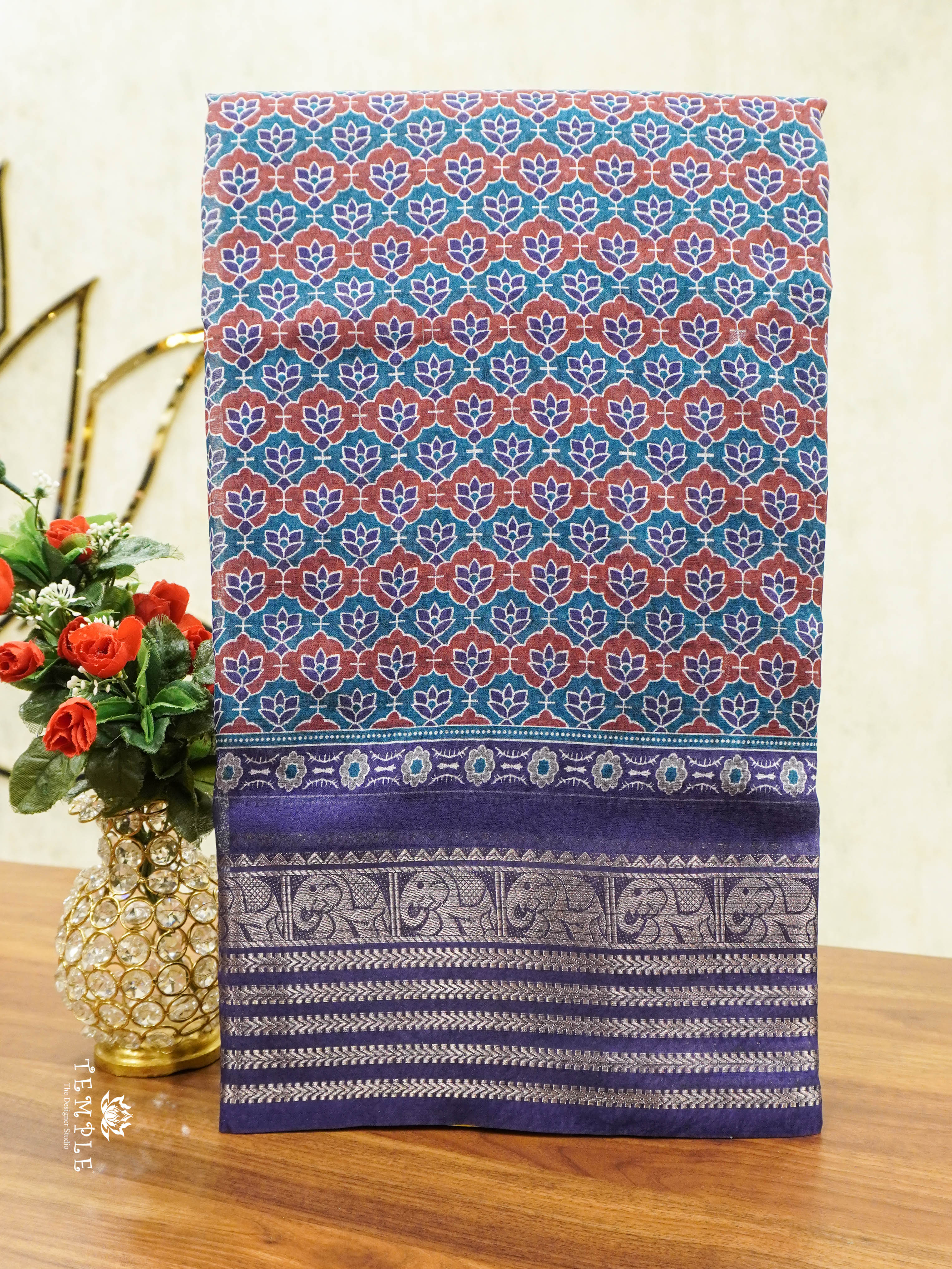 Printed Georgette Saree | TTDS1450