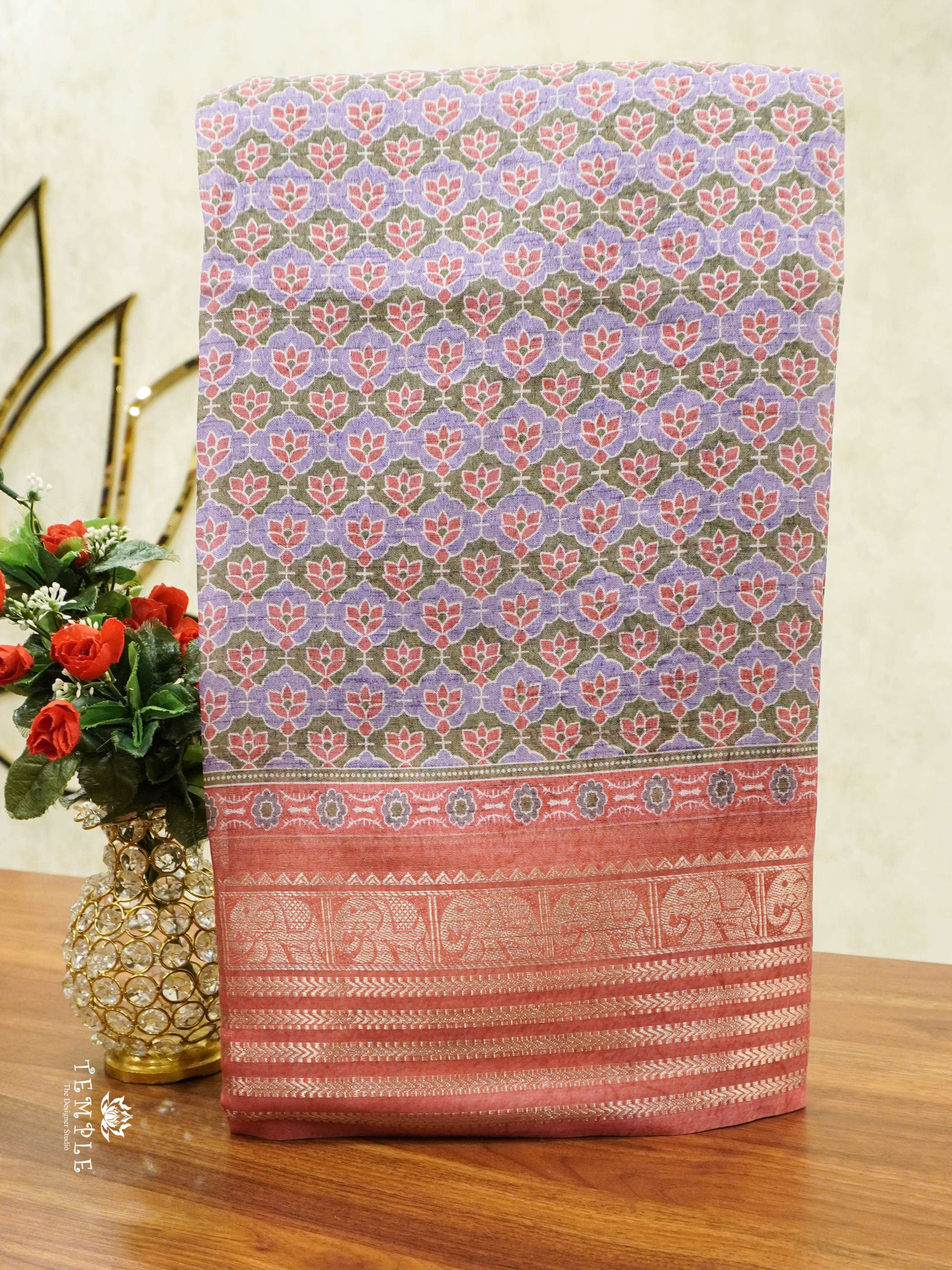 Printed Georgette Saree | TTDS1450