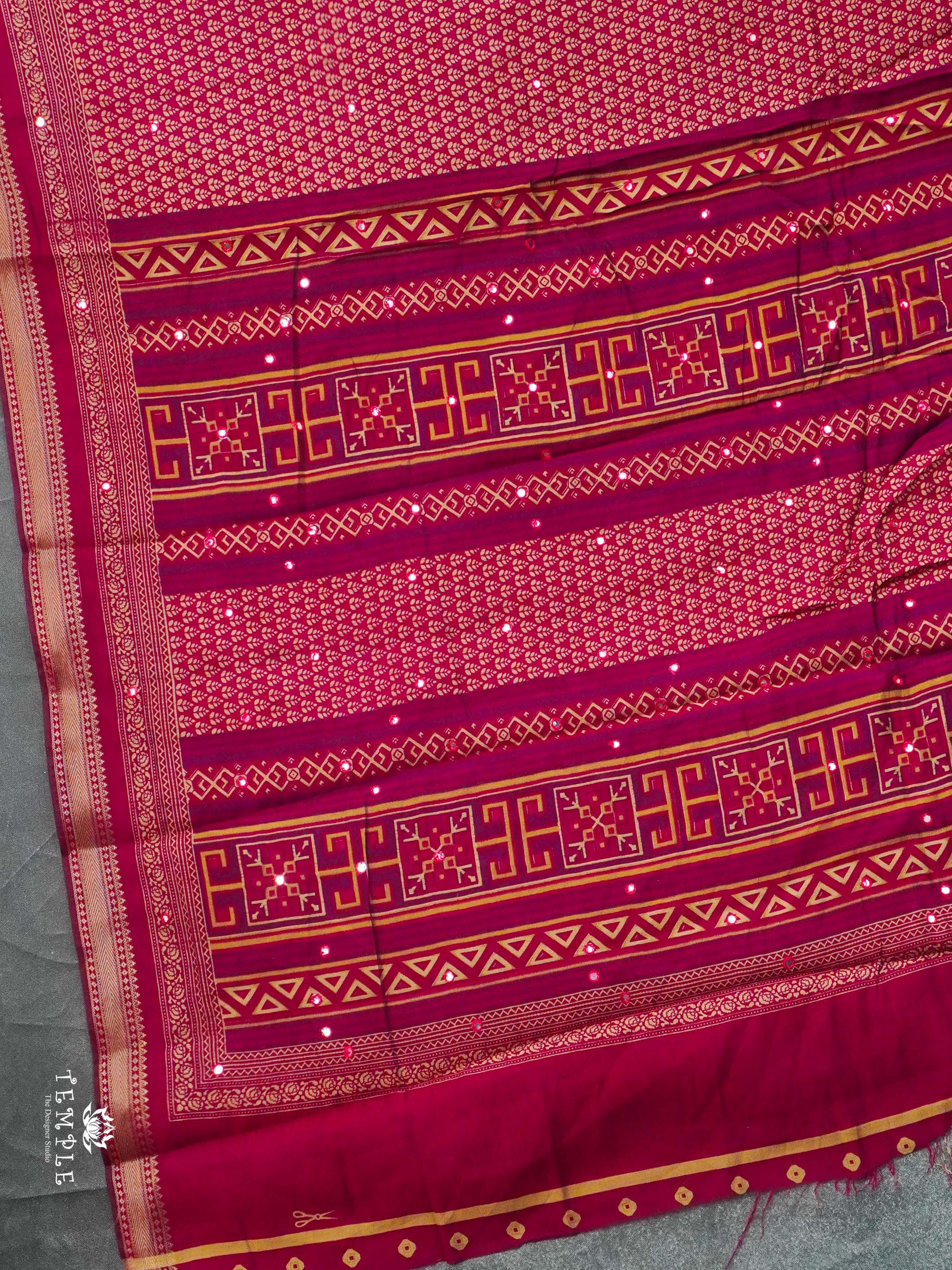 Fancy Soft Cotton Saree | TTDS2414
