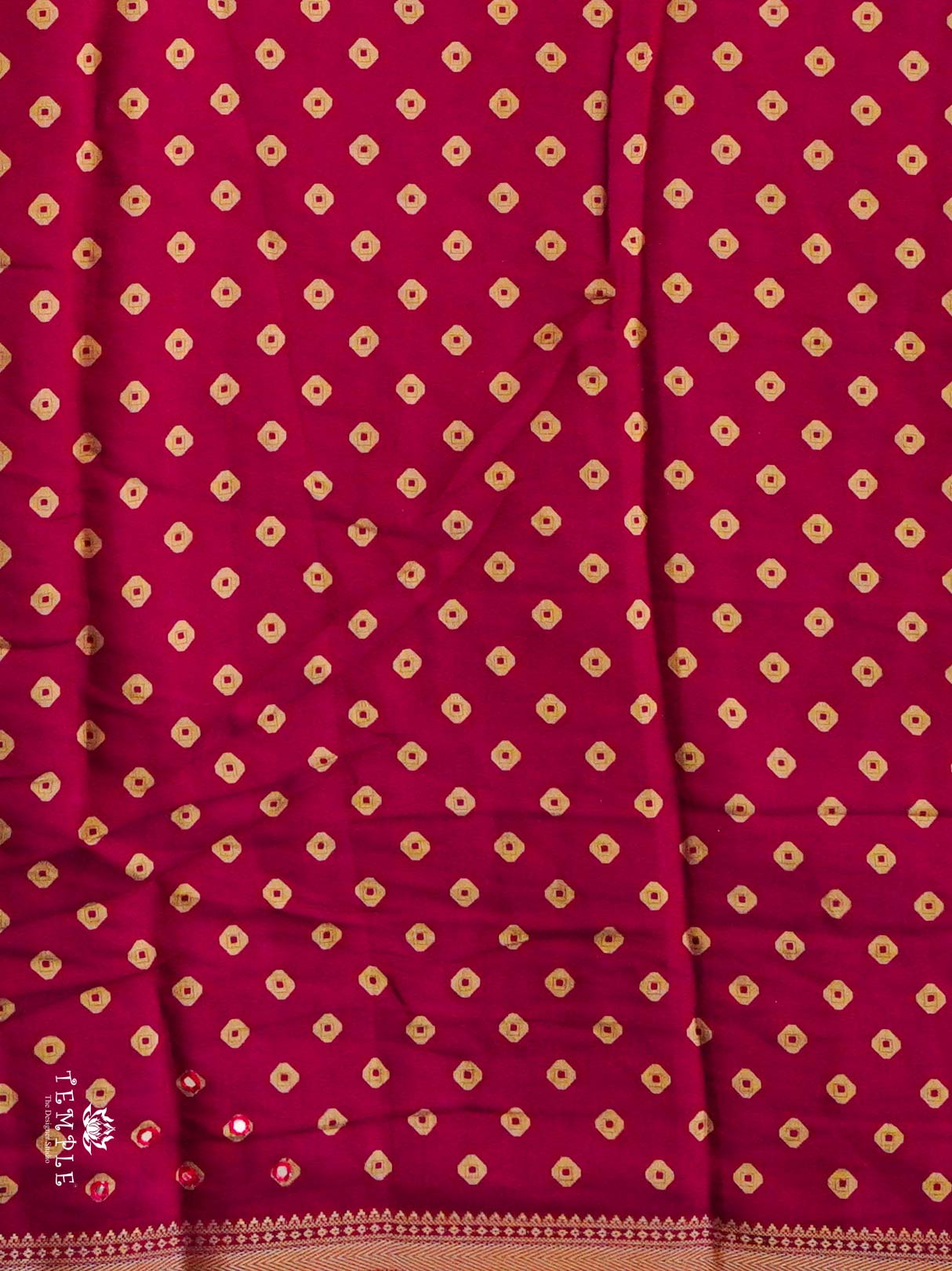 Fancy Soft Cotton Saree | TTDS2414