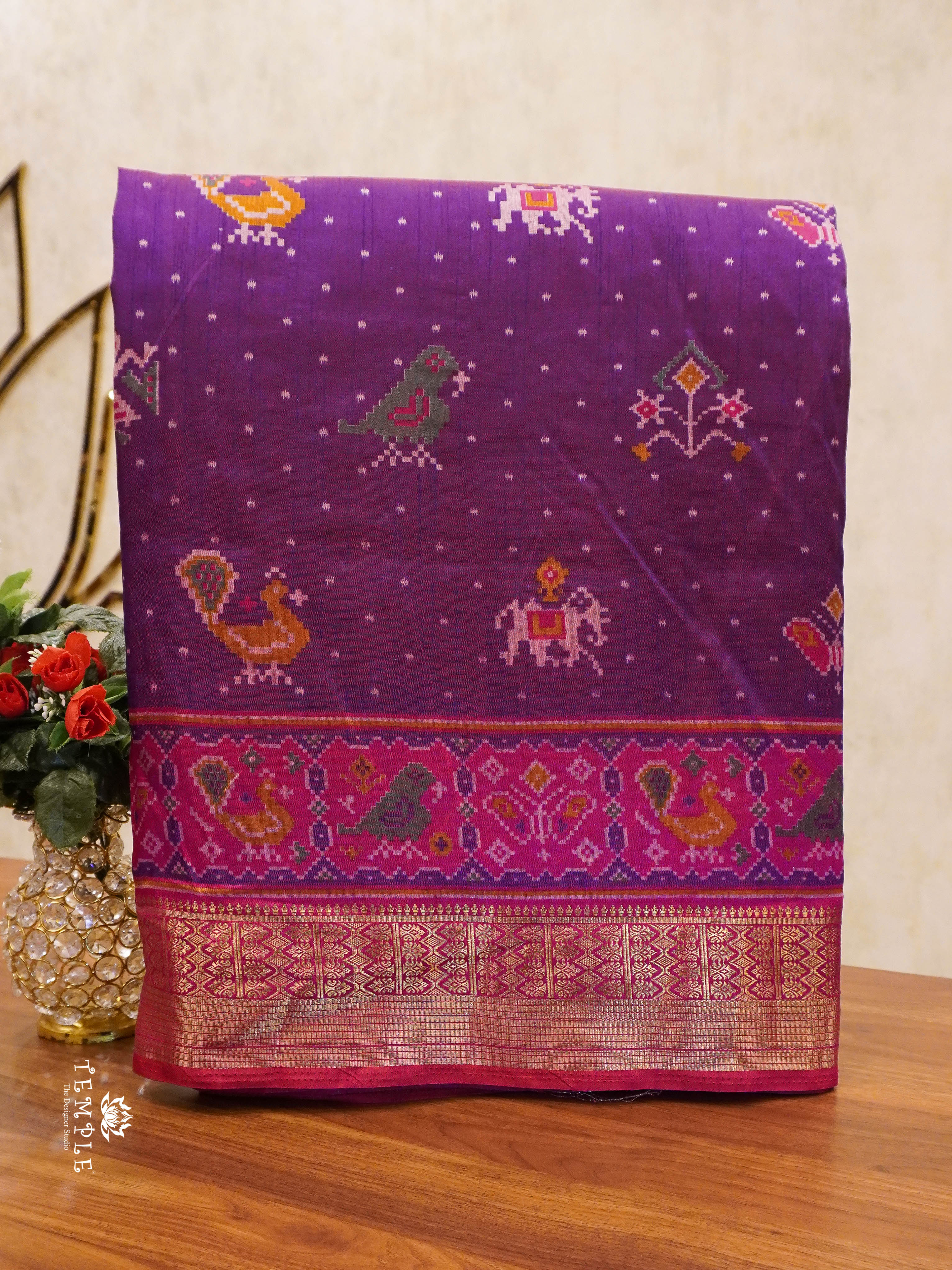 Printed Patola Saree | TTDS1388