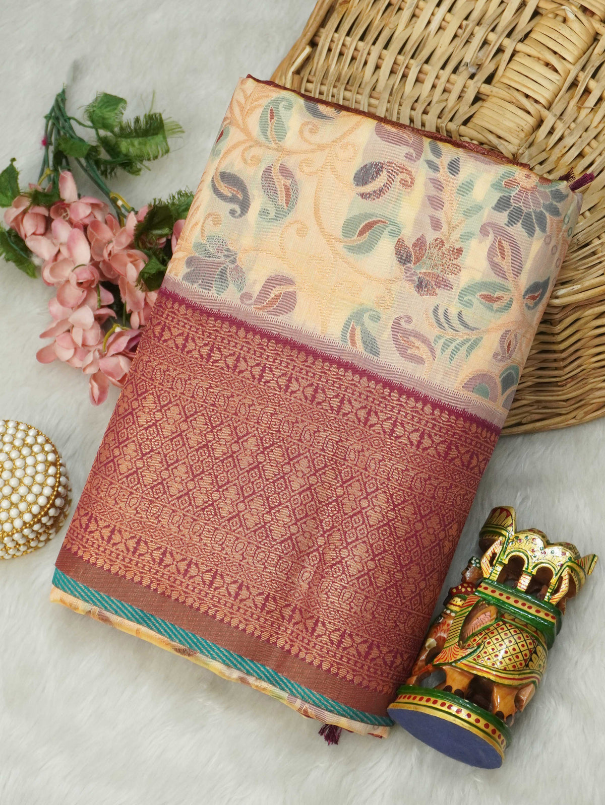Art Silk Saree | TTDS3742