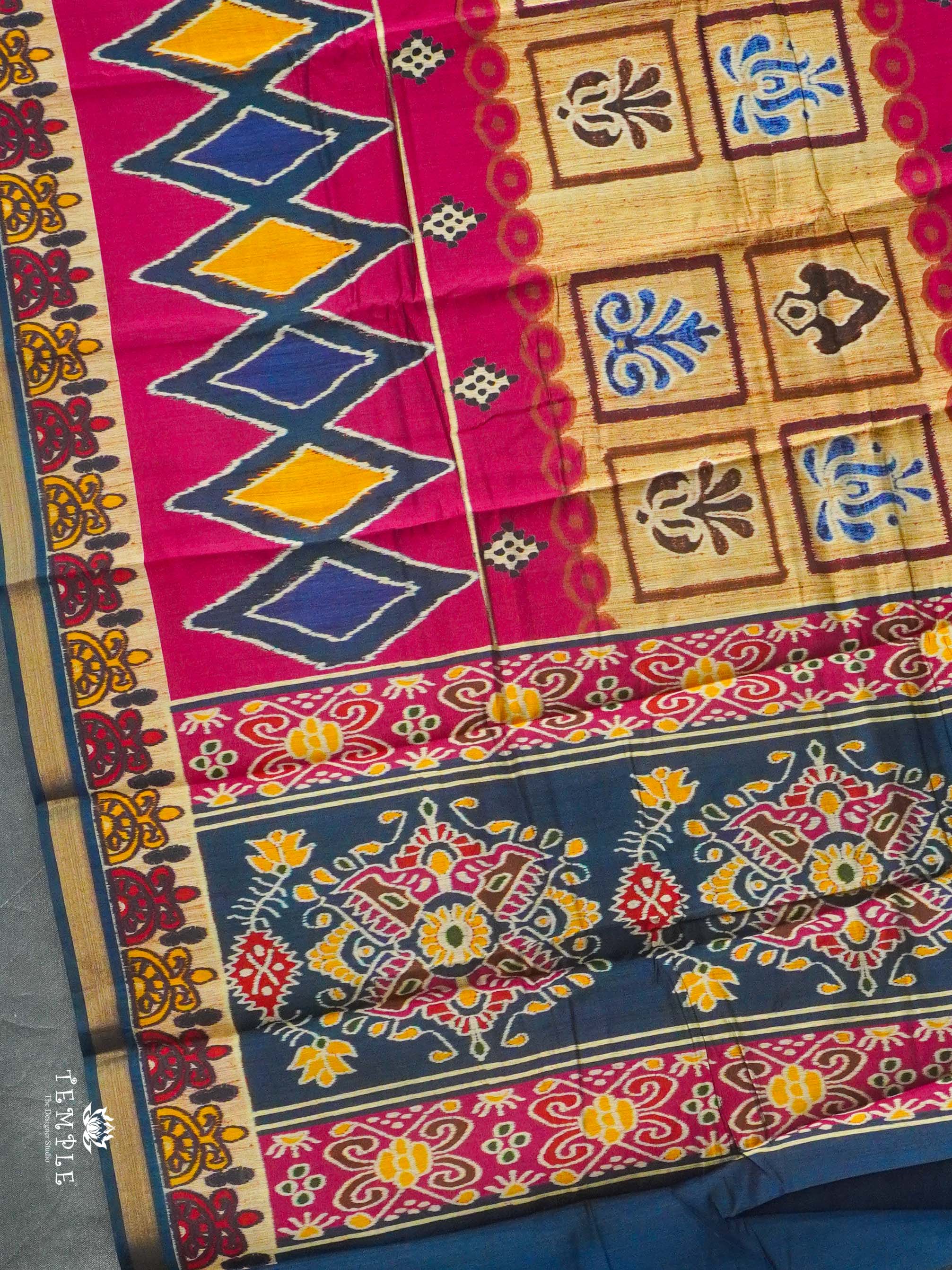 Chanderi Silk Saree | TTDS2407