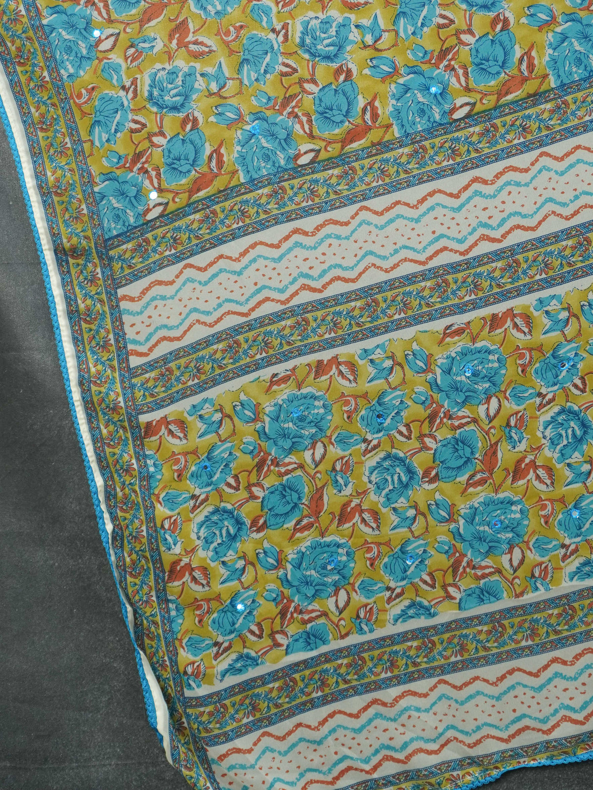 Printed Chiffon Saree | TTDS3674