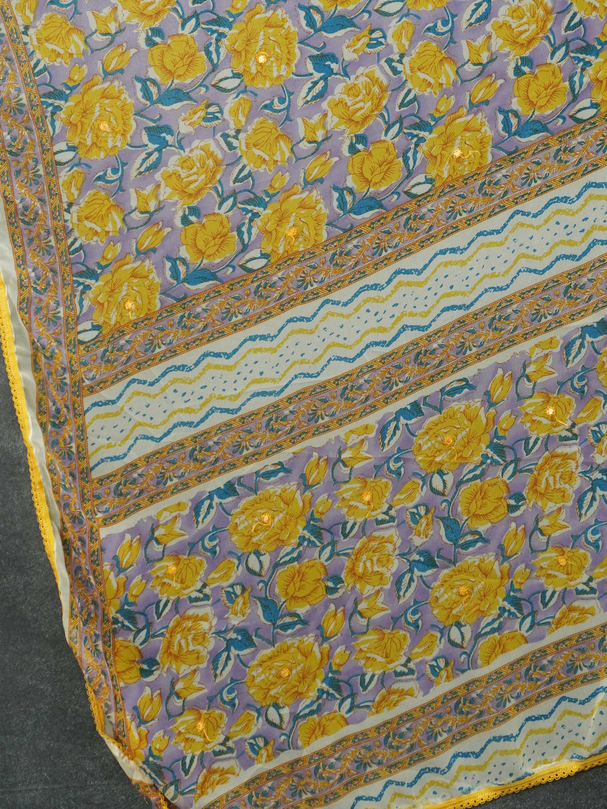 Printed Chiffon Saree | TTDS3674