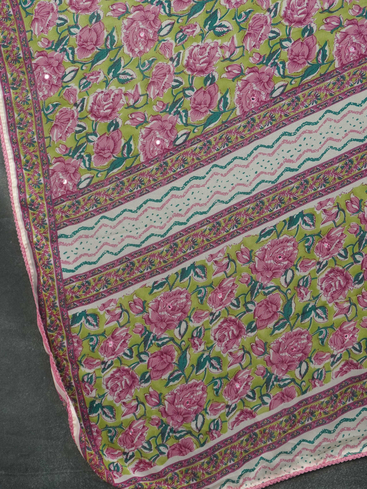 Printed Chiffon Saree | TTDS3674