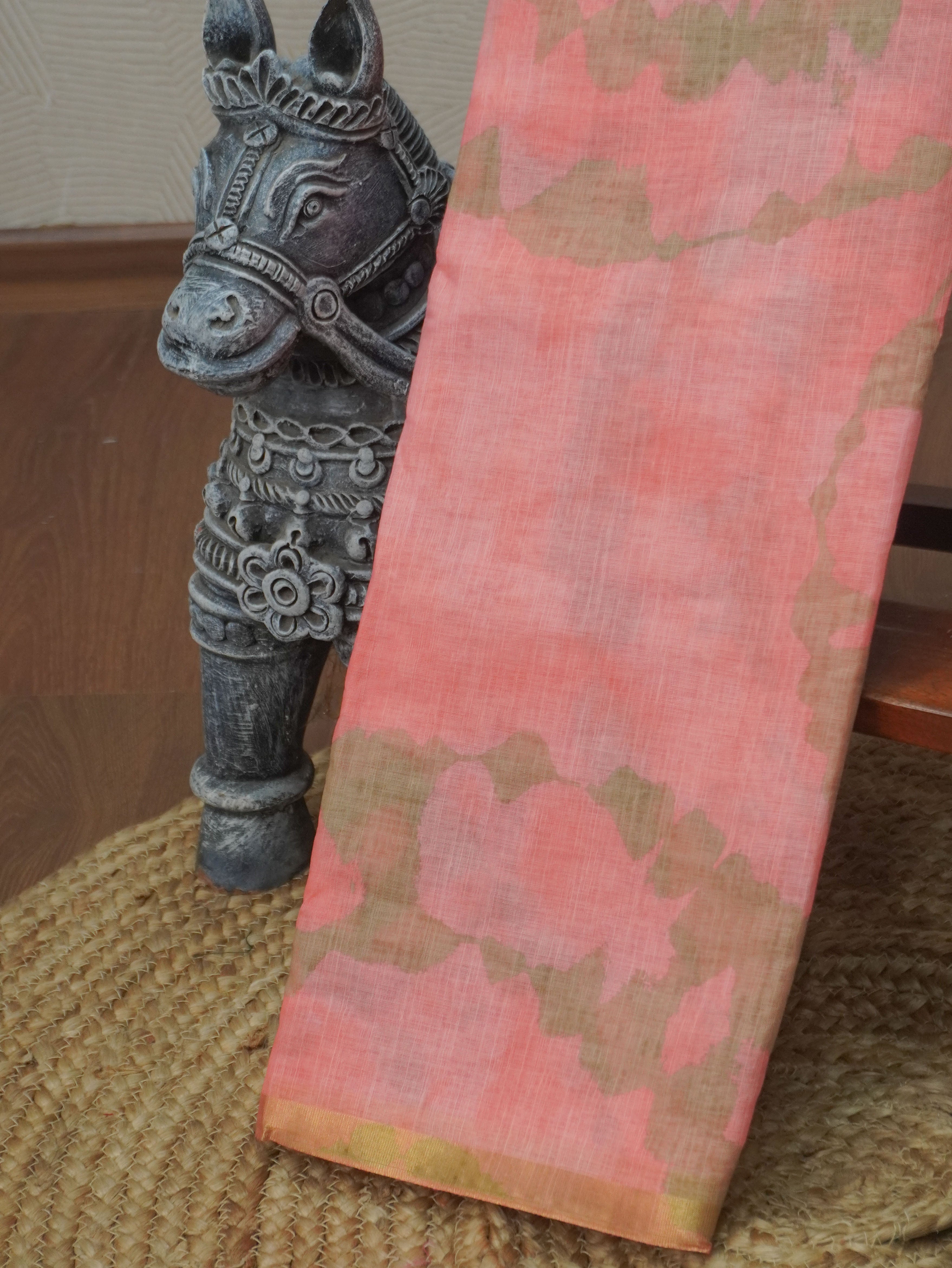 Chanderi Cotton Saree | TTDS3330