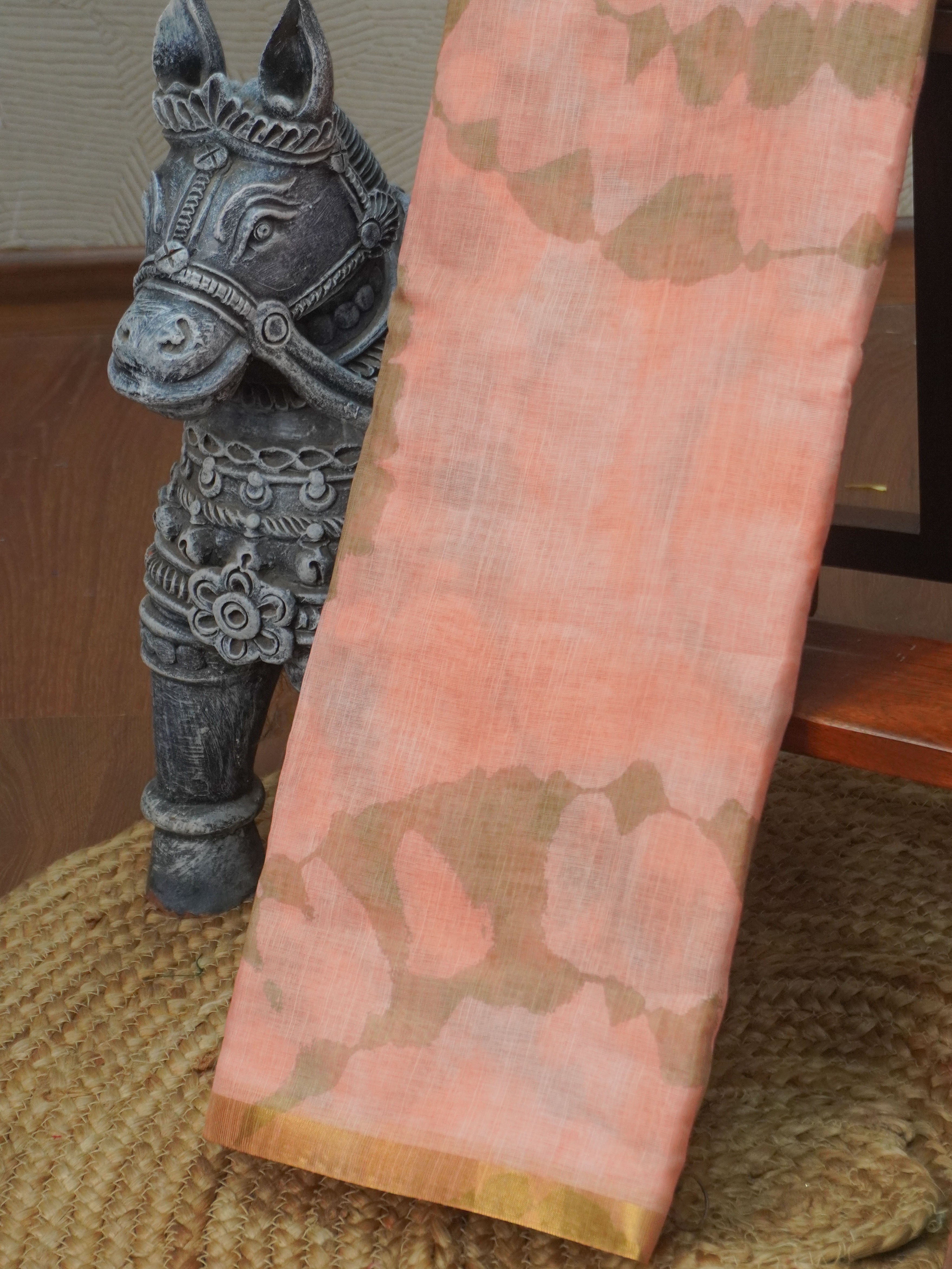 Chanderi Cotton Saree | TTDS3330