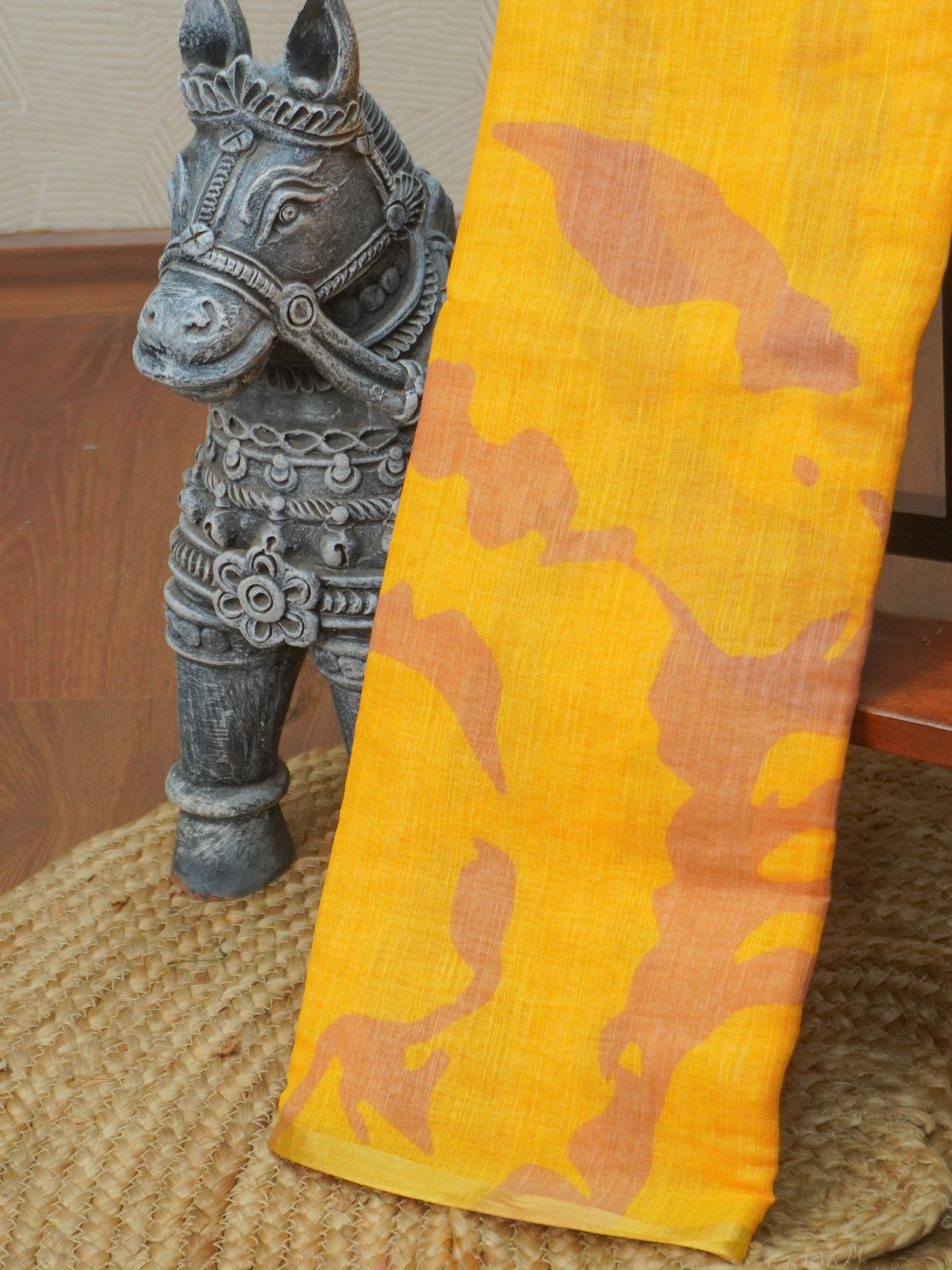 Chanderi Cotton Saree | TTDS3336