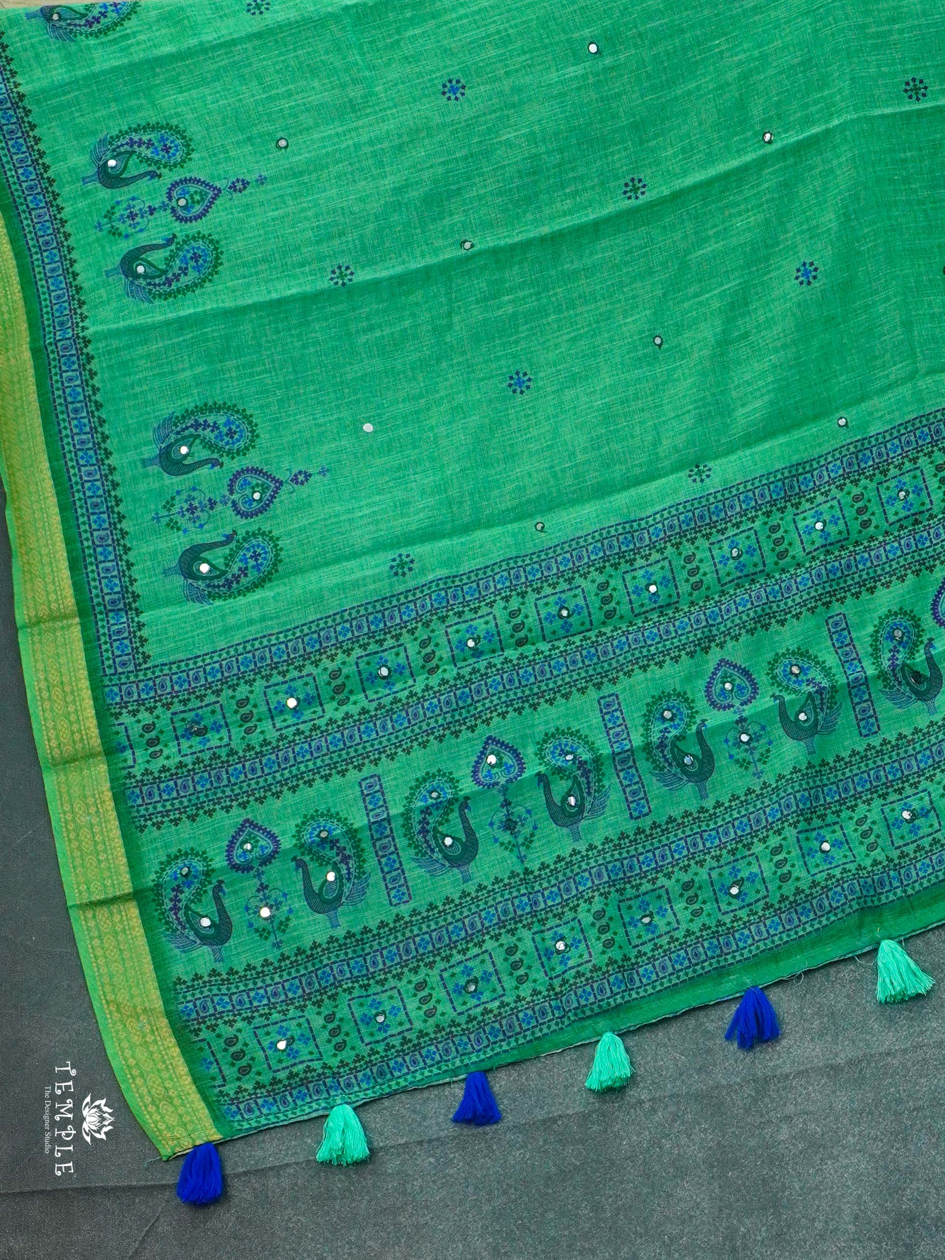 Chanderi Cotton Saree | TTDS2408