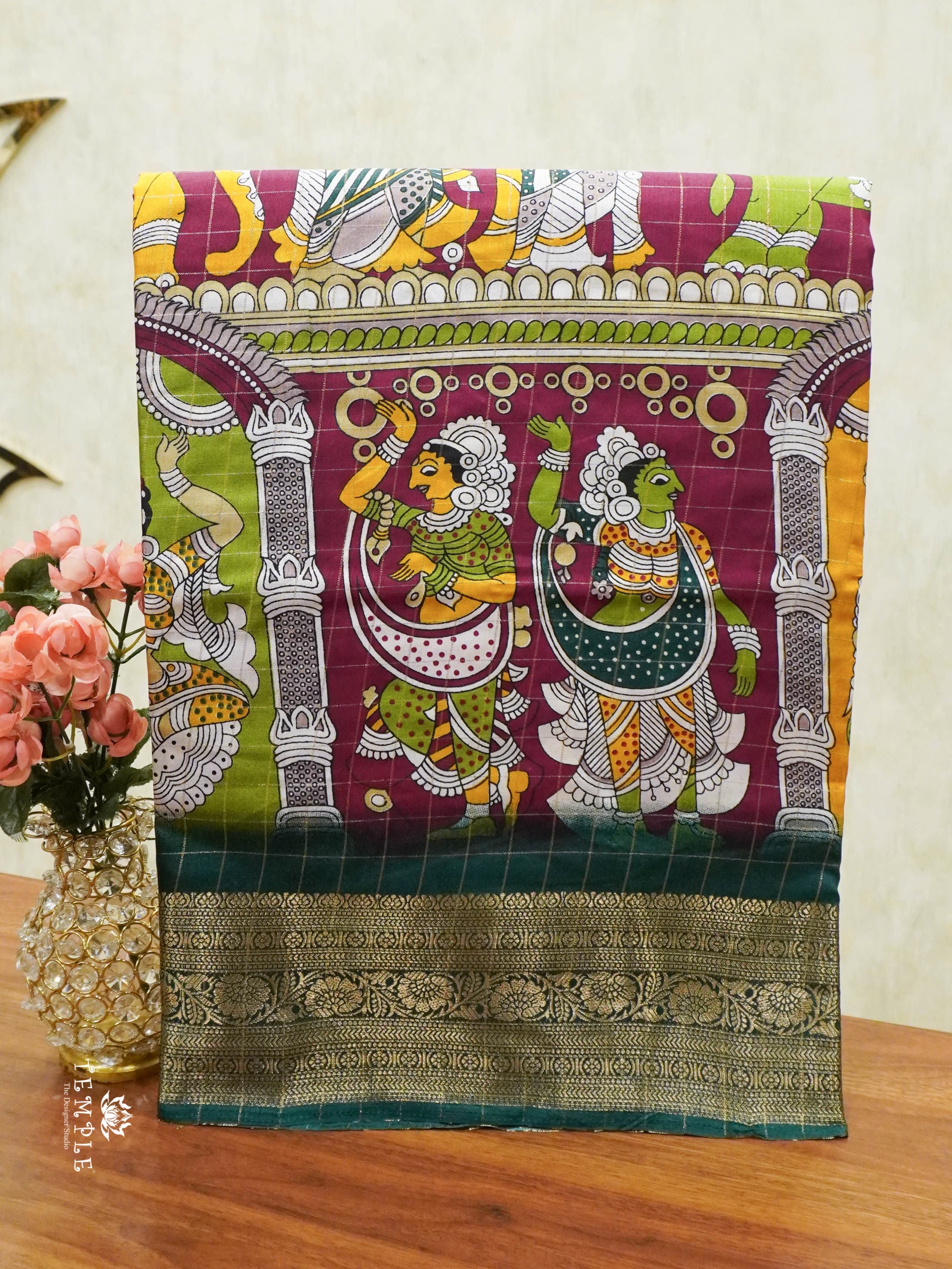 Kalahasthi Printed Saree | TTDS1454