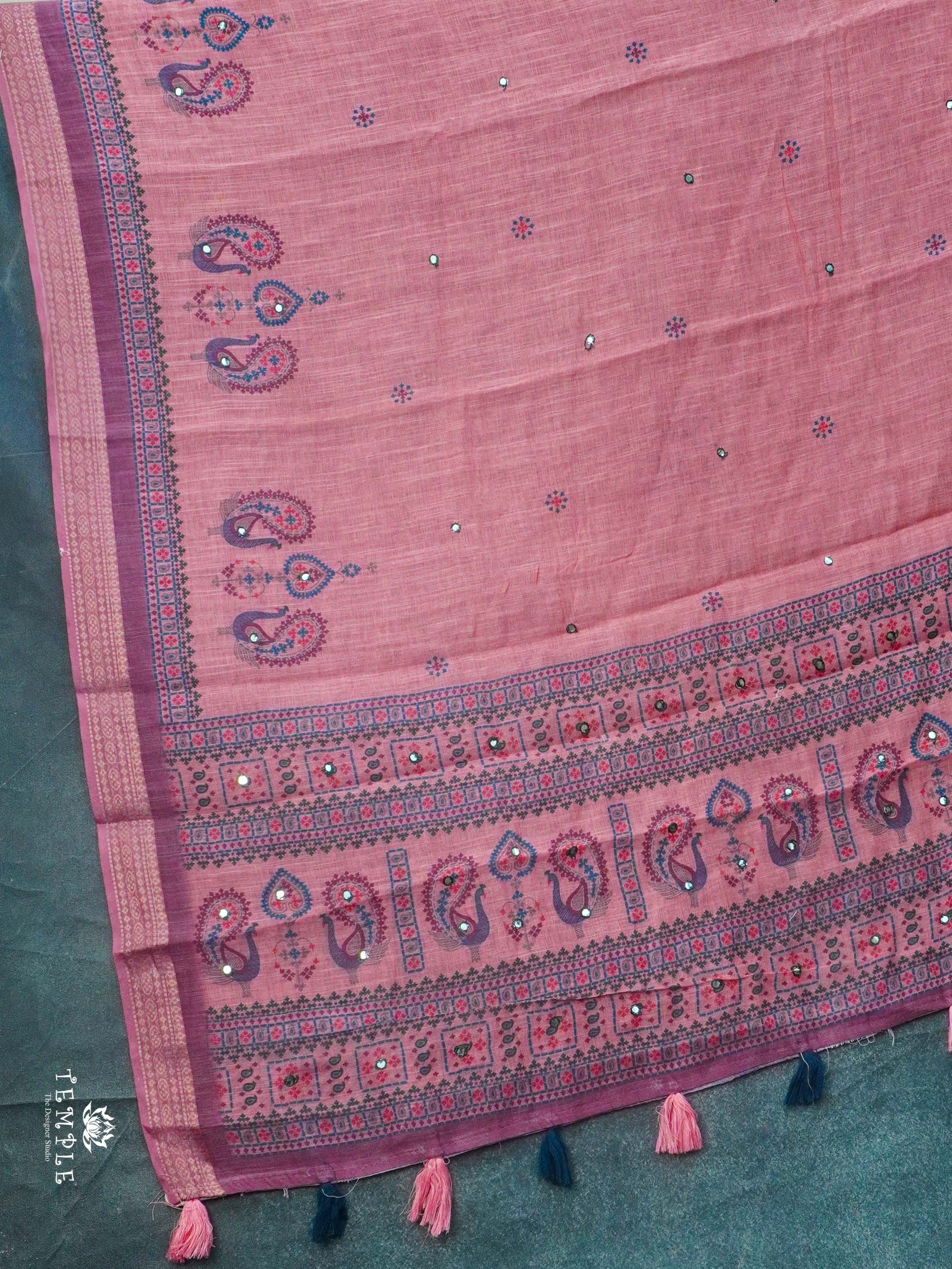 Chanderi Cotton Saree | TTDS2408
