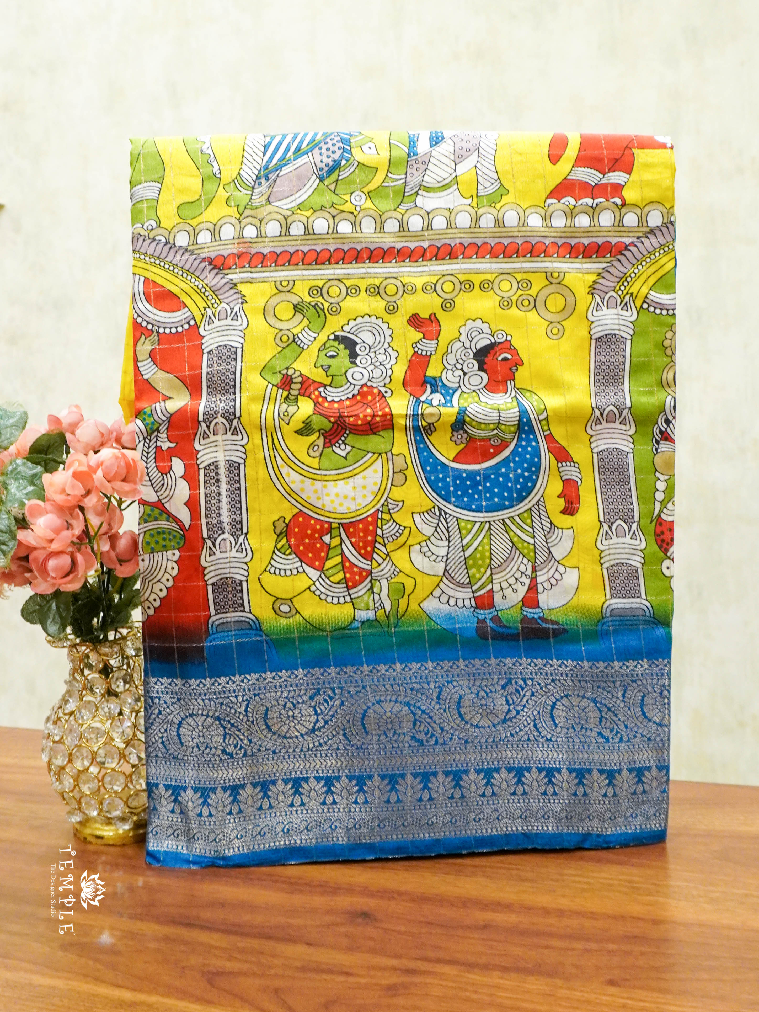 Kalahasthi Printed Saree | TTDS1454