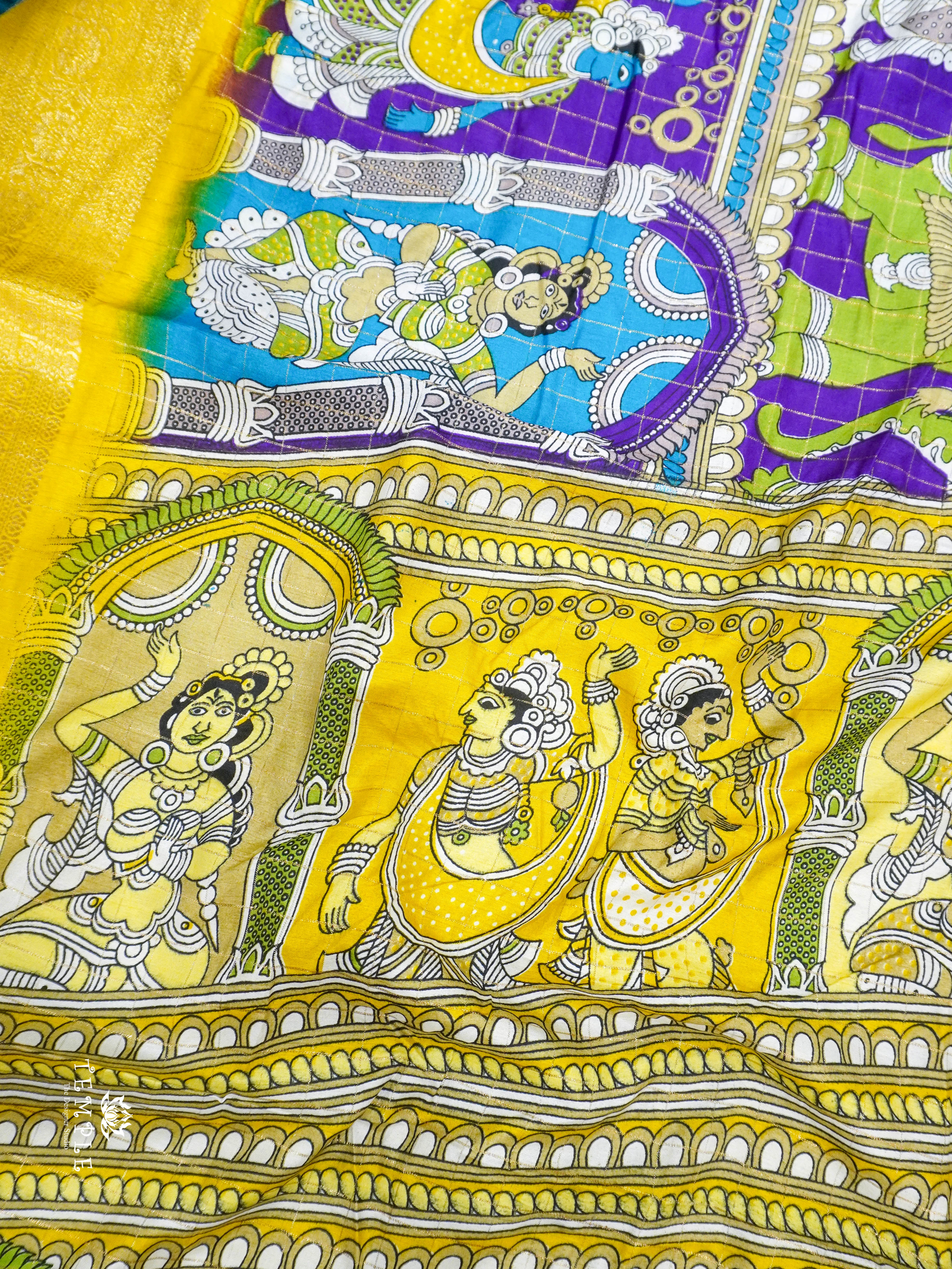 Kalahasthi Printed Saree | TTDS1454