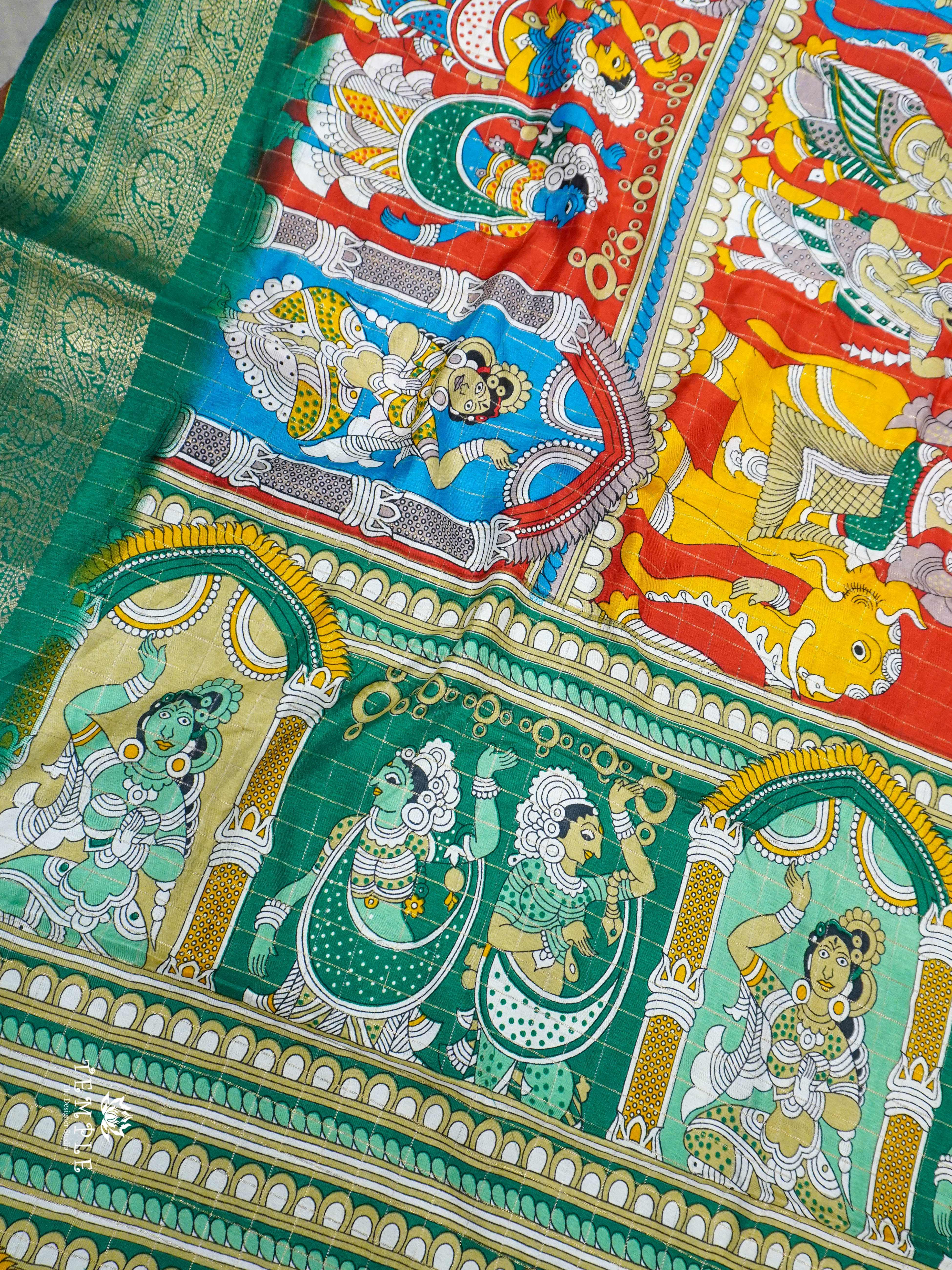 Kalahasthi Printed Saree | TTDS1454